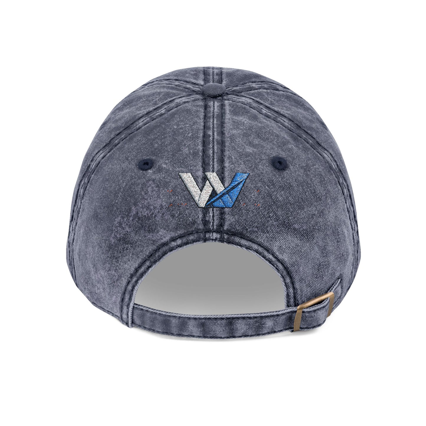 Vintage Embroidered Cap — Werner Logo Distressed Dad Hat