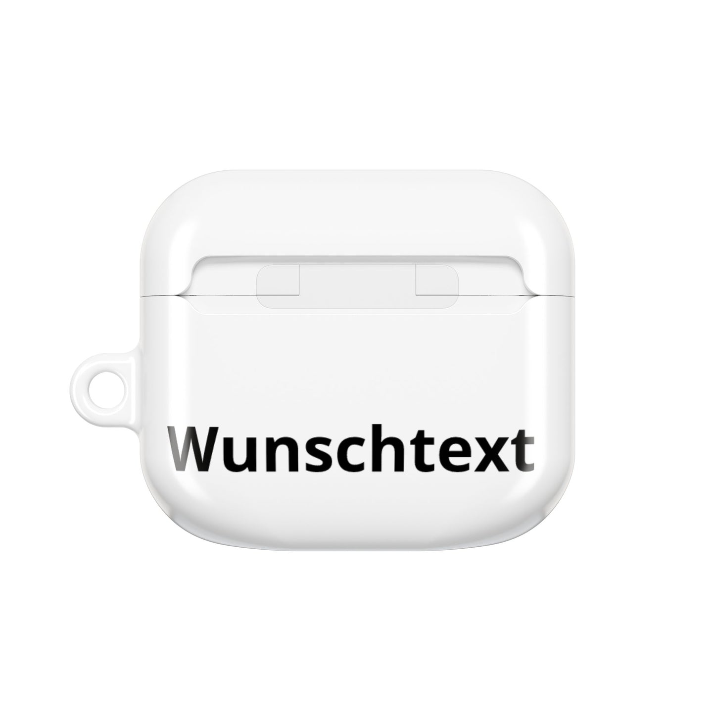 Personalisierte AirPods Hülle mit Wunschtext