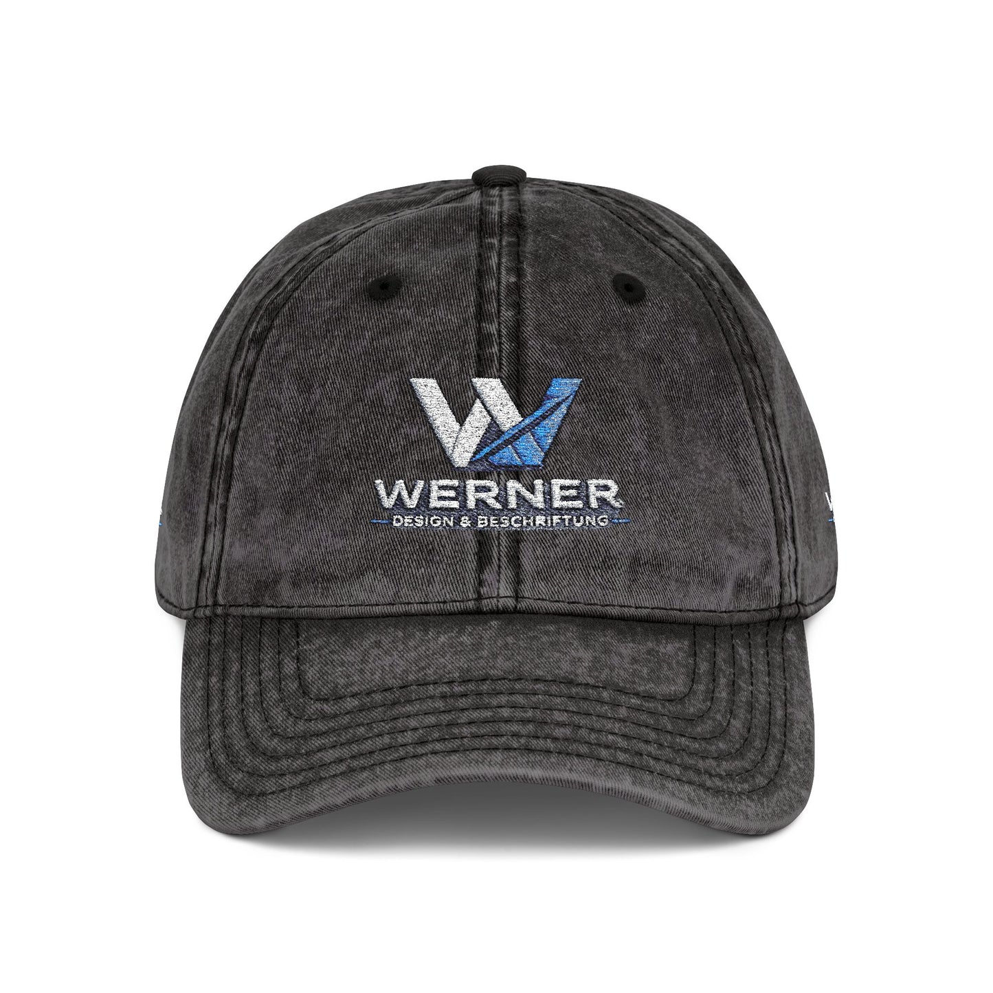 Vintage Embroidered Cap — Werner Logo Distressed Dad Hat