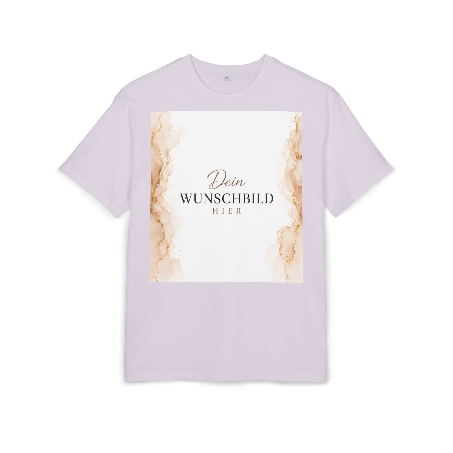 Personalisiertes Oversized T-Shirt mit eigenem Wunschbild