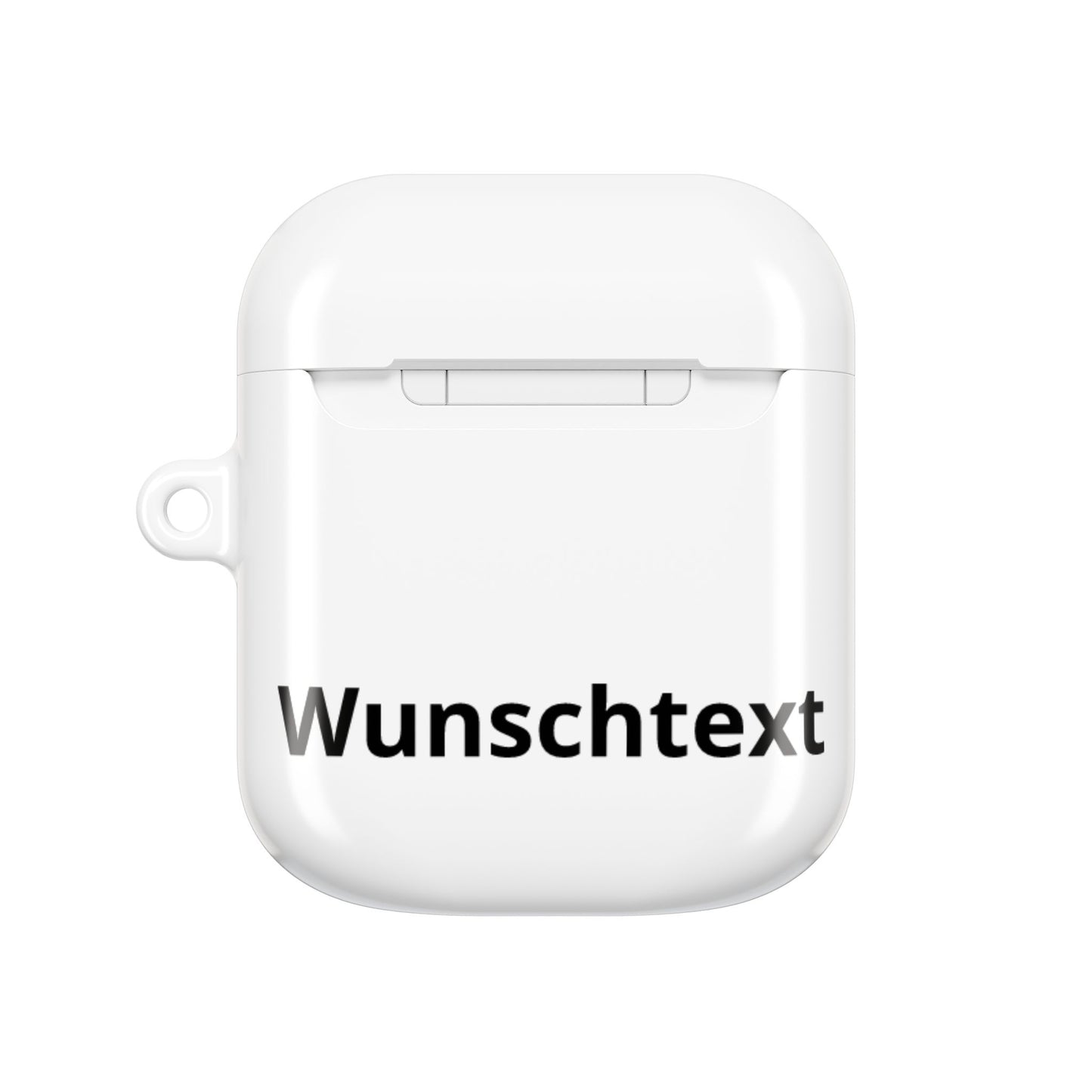 Personalisierte AirPods Hülle mit Wunschtext