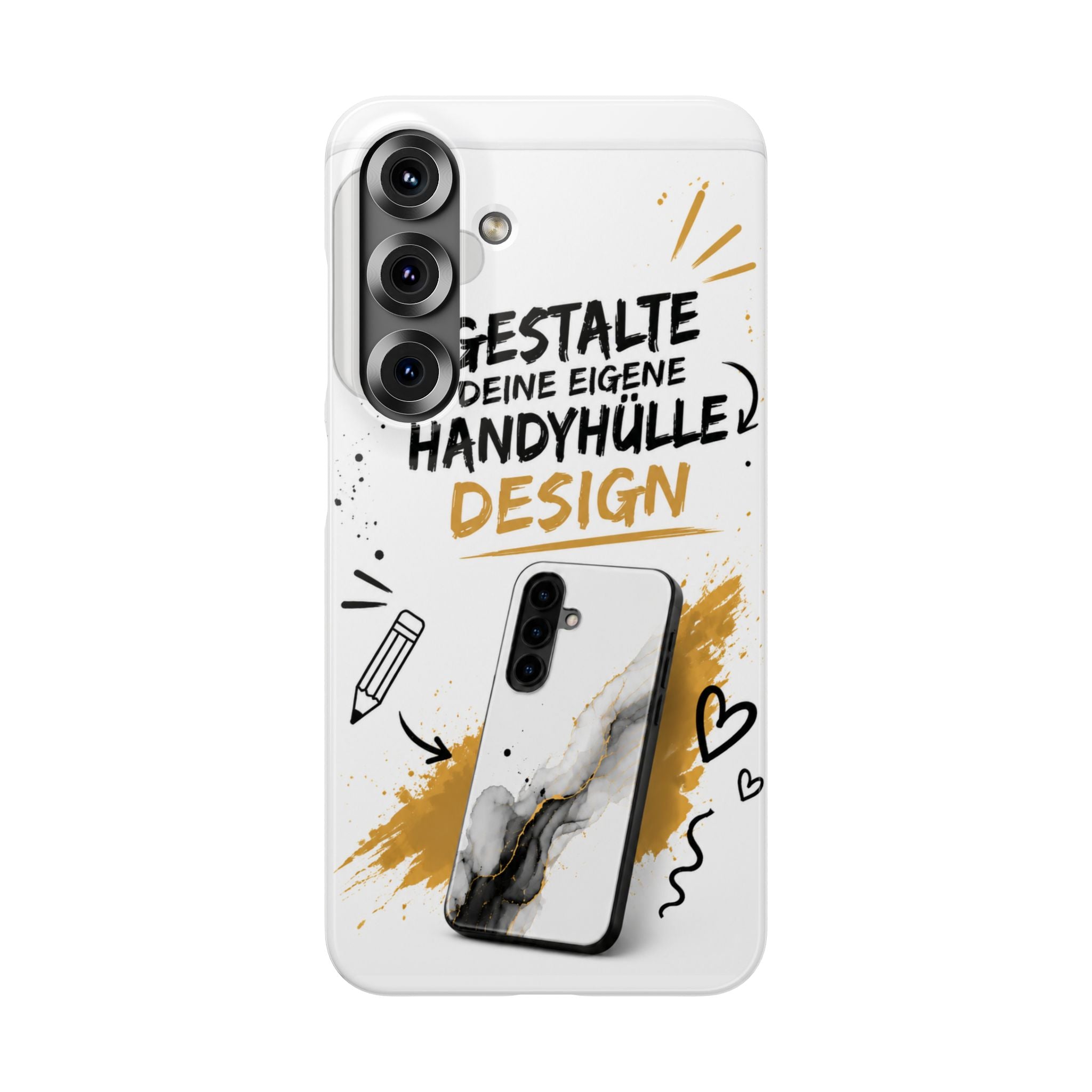 Handyhülle selbst gestalten | Mit Foto, Logo oder Wunschtext