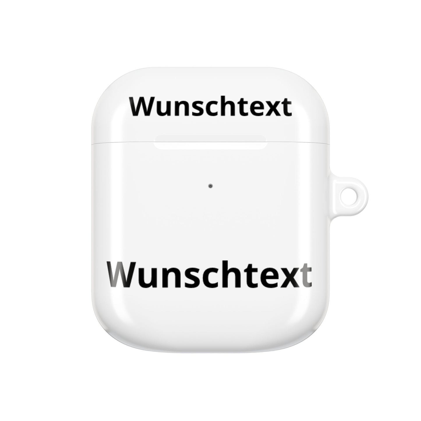 Personalisierte AirPods Hülle mit Wunschtext