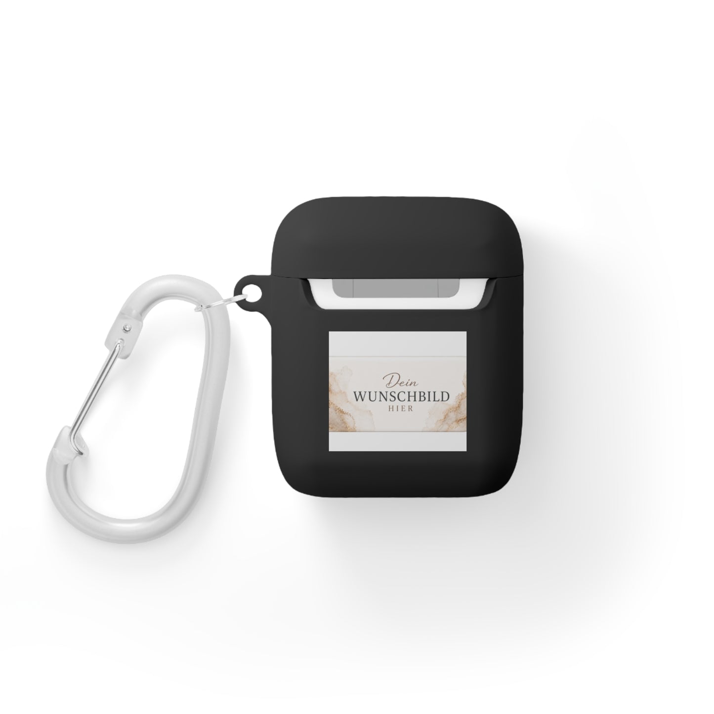 Custom Photo AirPods Case Cover — Personalized "Dein Wunschbild Hier" Design