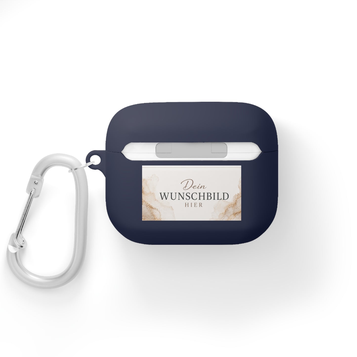 Custom Photo AirPods Case Cover — Personalized "Dein Wunschbild Hier" Design