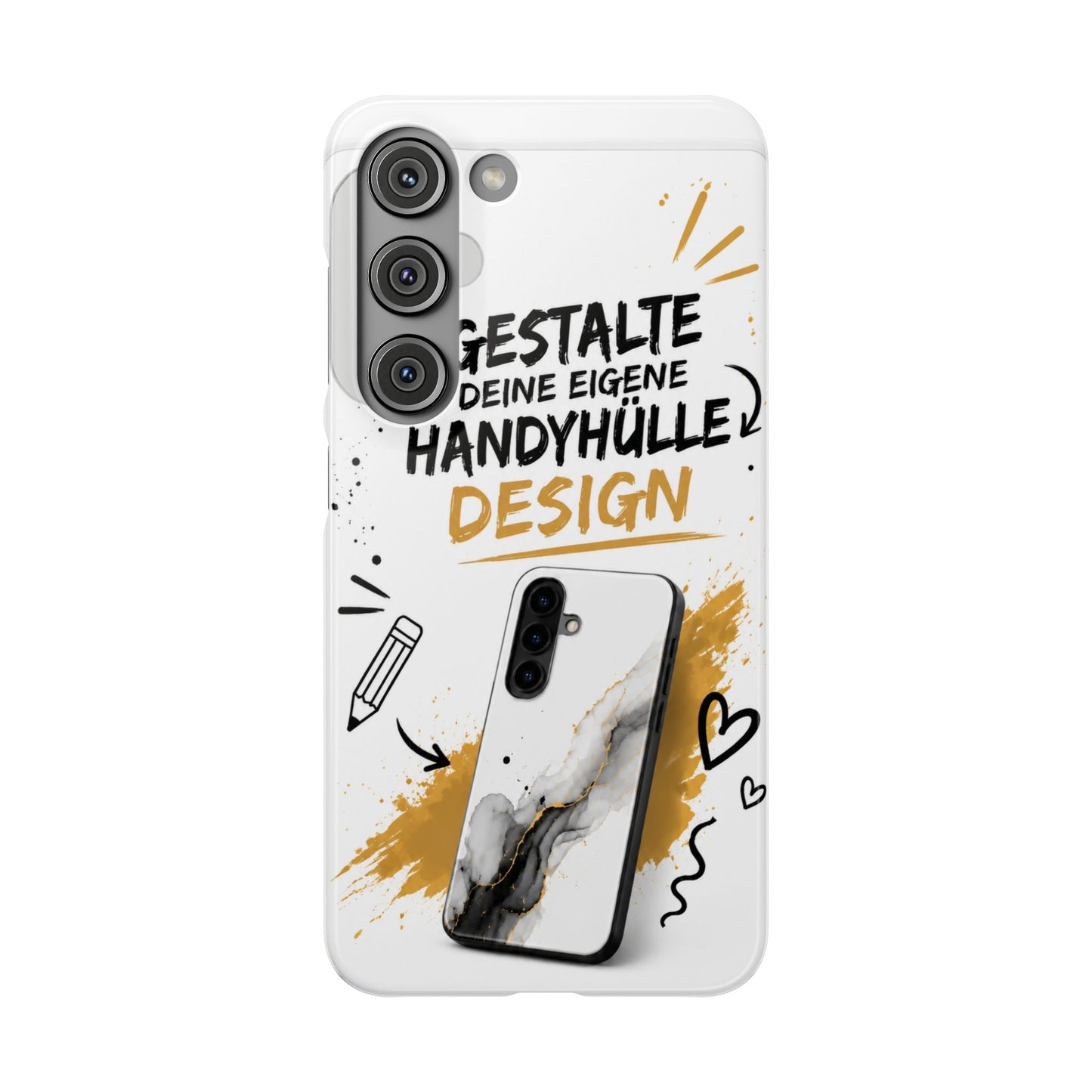Handyhülle selbst gestalten | Mit Foto, Logo oder Wunschtext