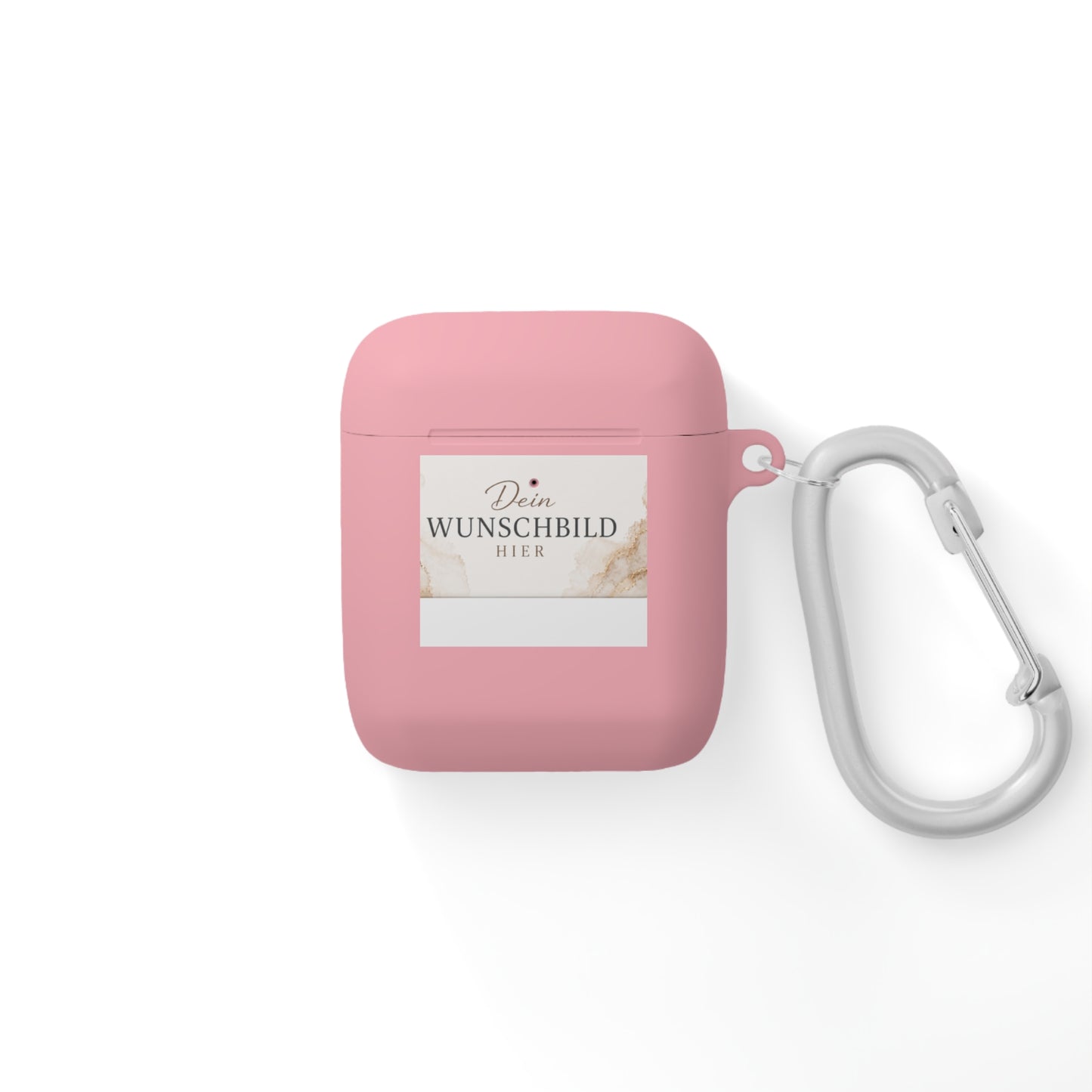 Custom Photo AirPods Case Cover — Personalized "Dein Wunschbild Hier" Design