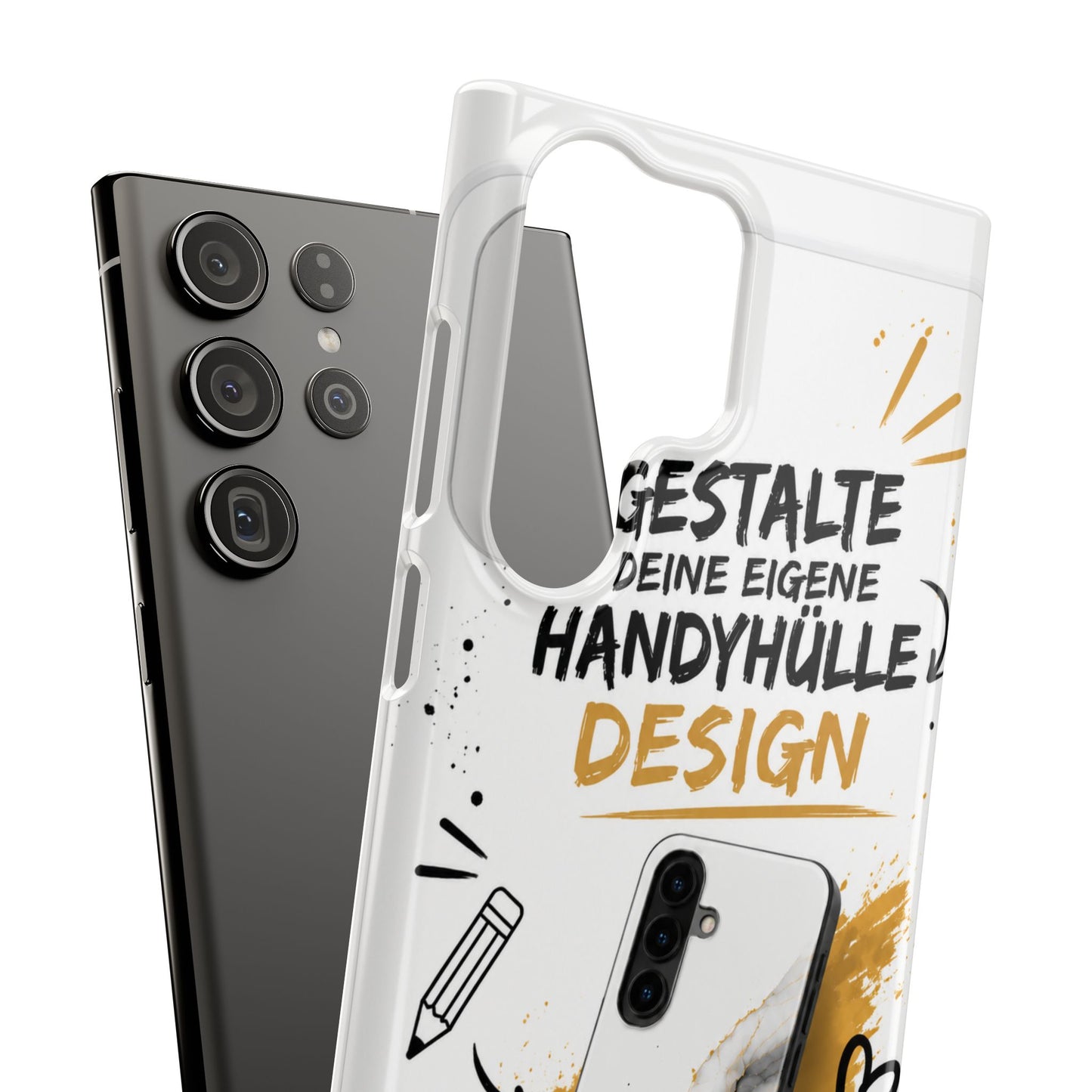 Handyhülle selbst gestalten | Mit Foto, Logo oder Wunschtext