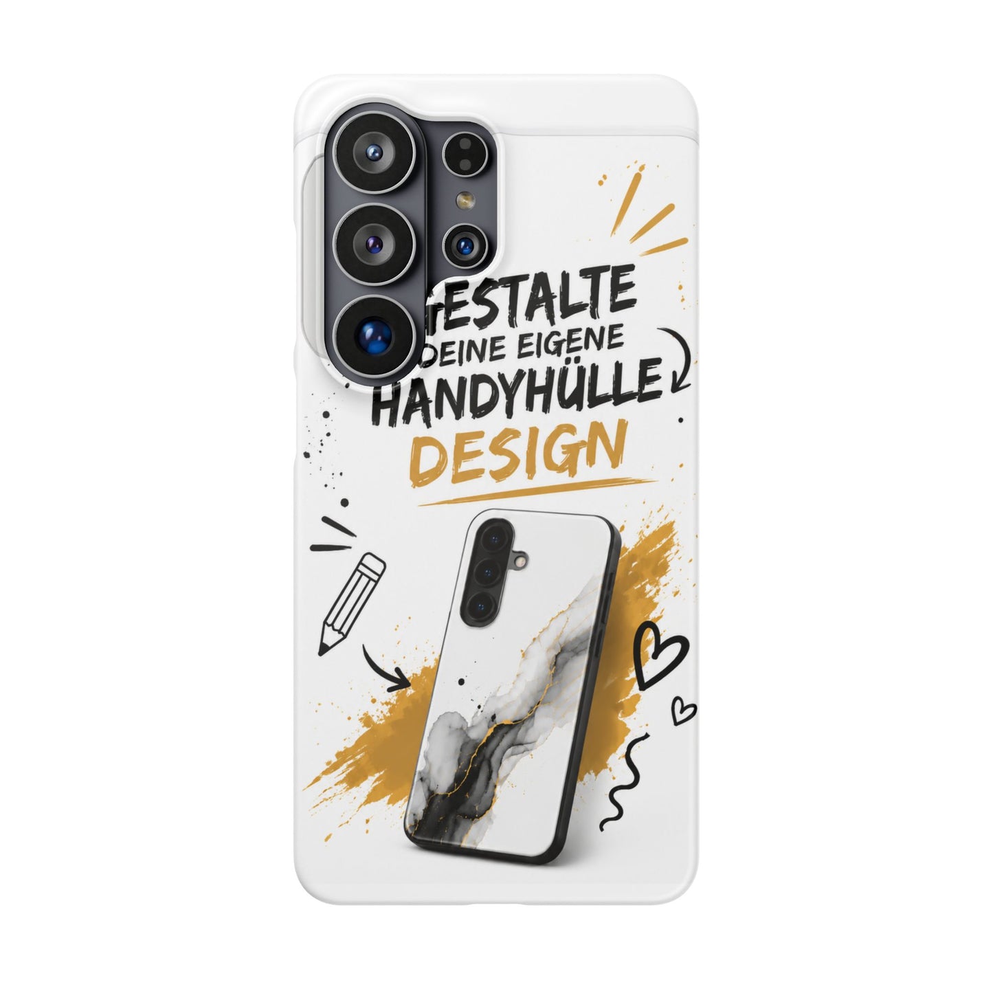 Handyhülle selbst gestalten | Mit Foto, Logo oder Wunschtext