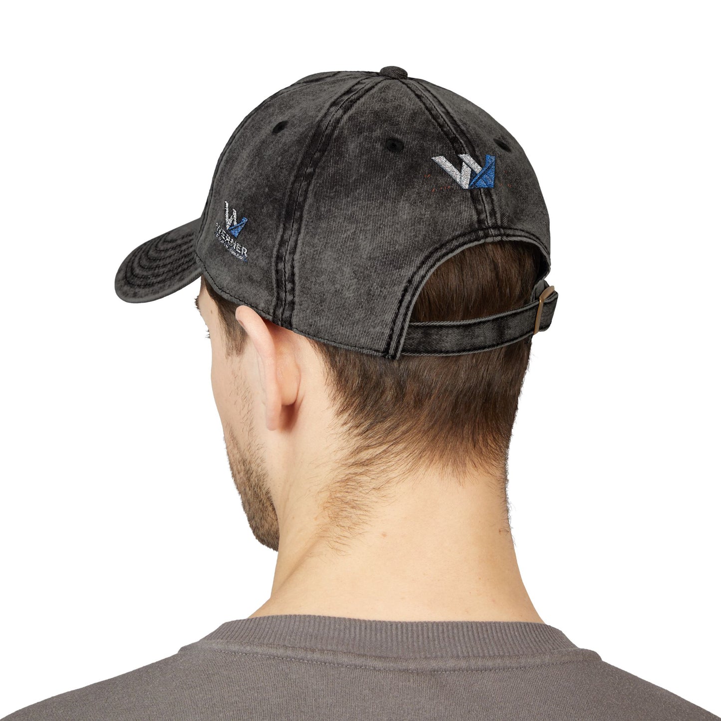 Vintage Embroidered Cap — Werner Logo Distressed Dad Hat