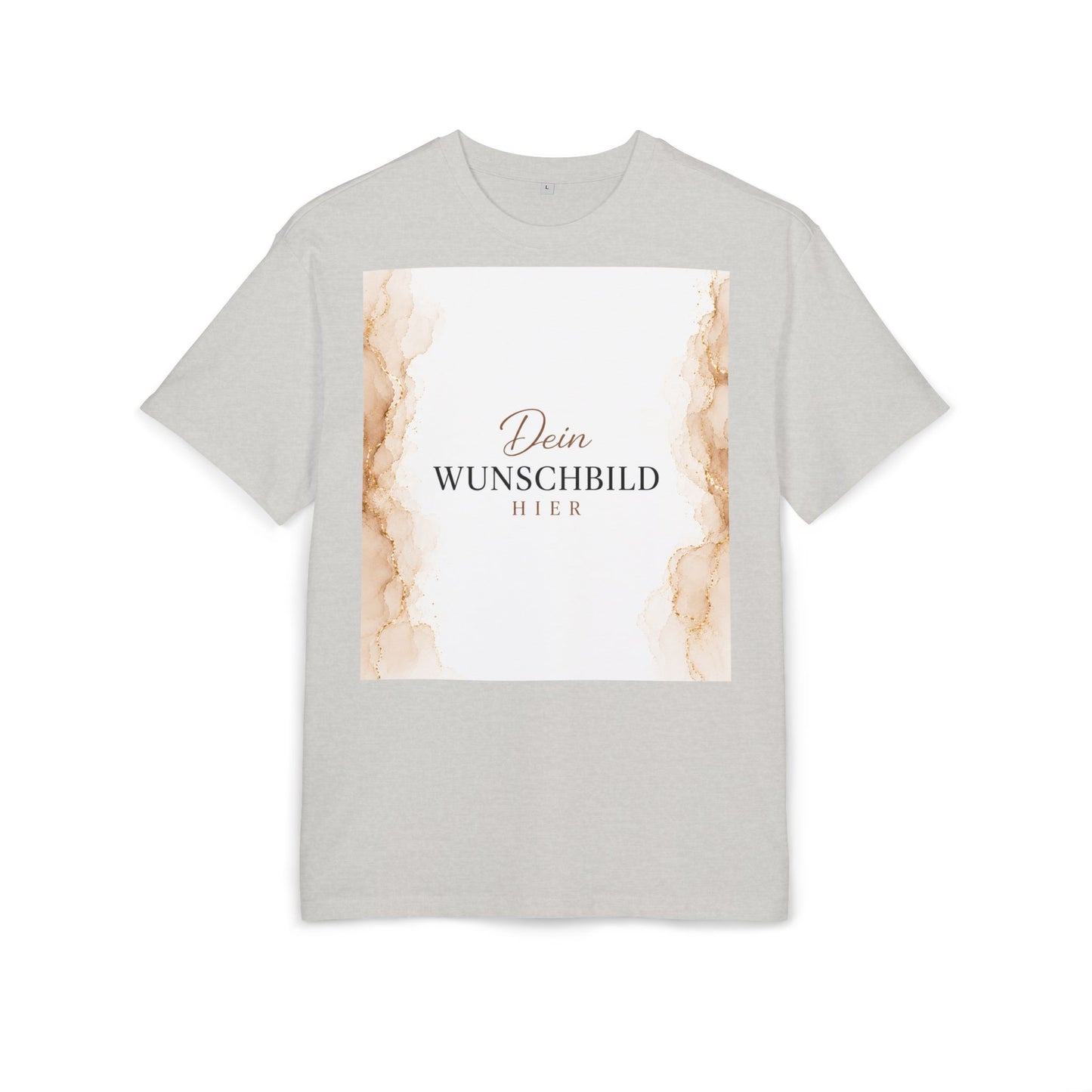 Personalisiertes Oversized T-Shirt mit eigenem Wunschbild