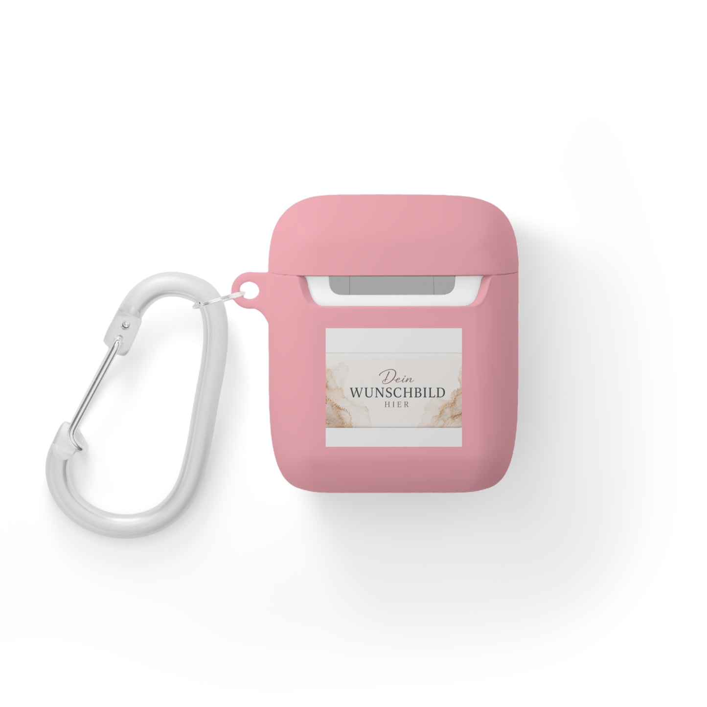 Custom Photo AirPods Case Cover — Personalized "Dein Wunschbild Hier" Design