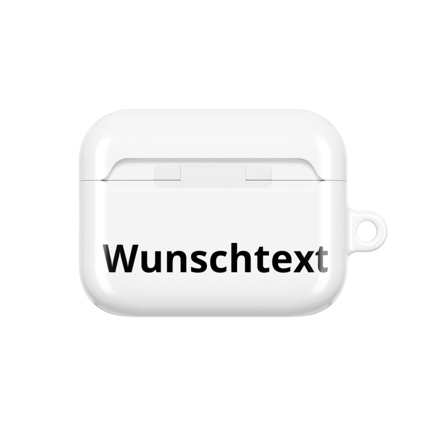 Personalisierte AirPods Hülle mit Wunschtext
