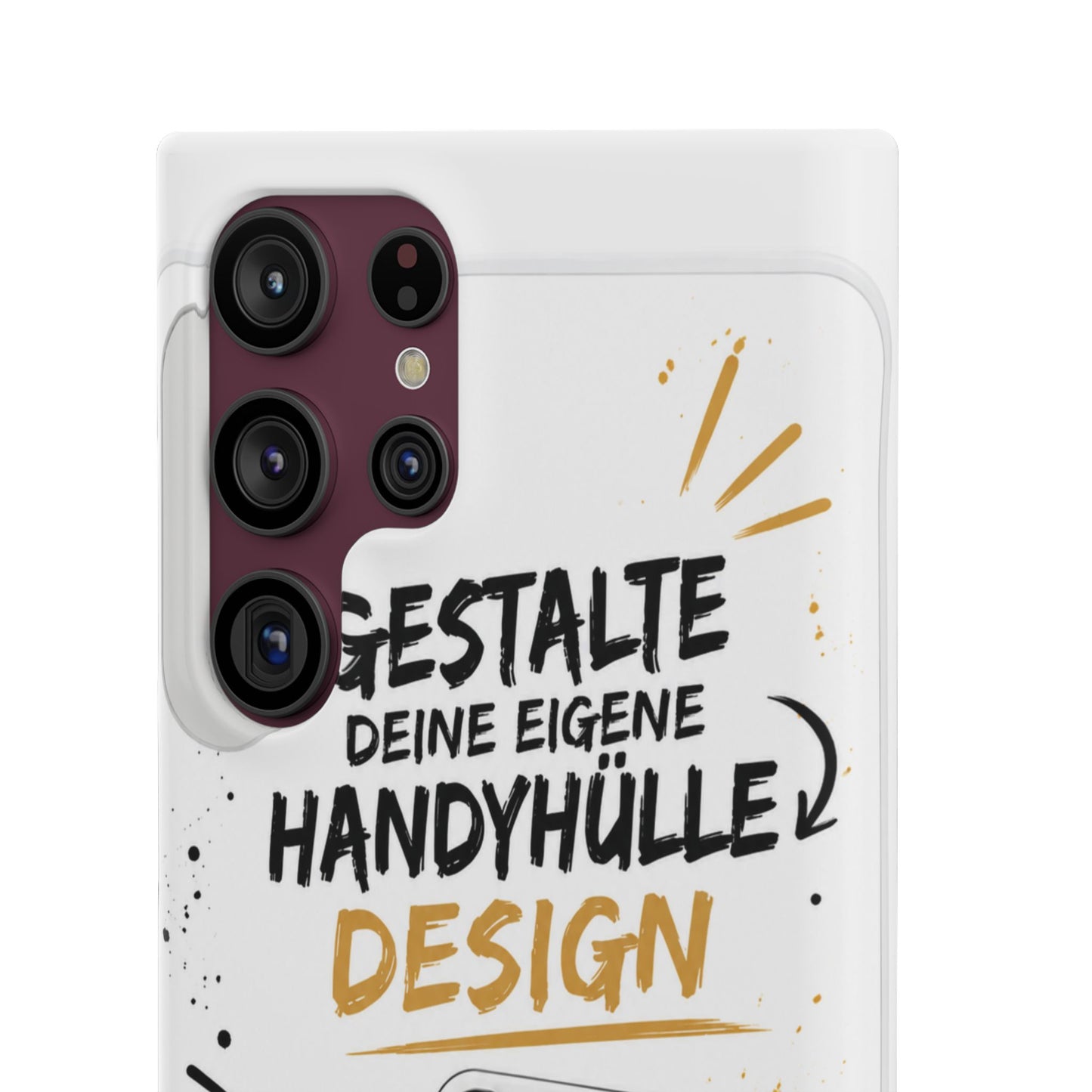 Handyhülle selbst gestalten | Mit Foto, Logo oder Wunschtext