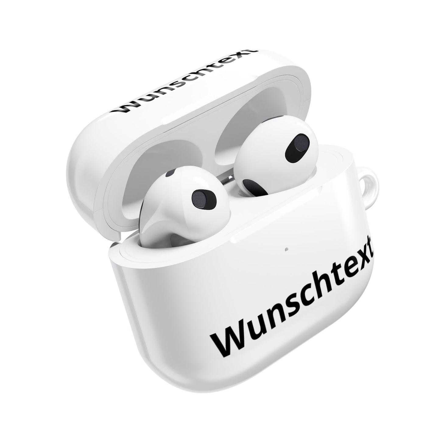 Personalisierte AirPods Hülle mit Wunschtext