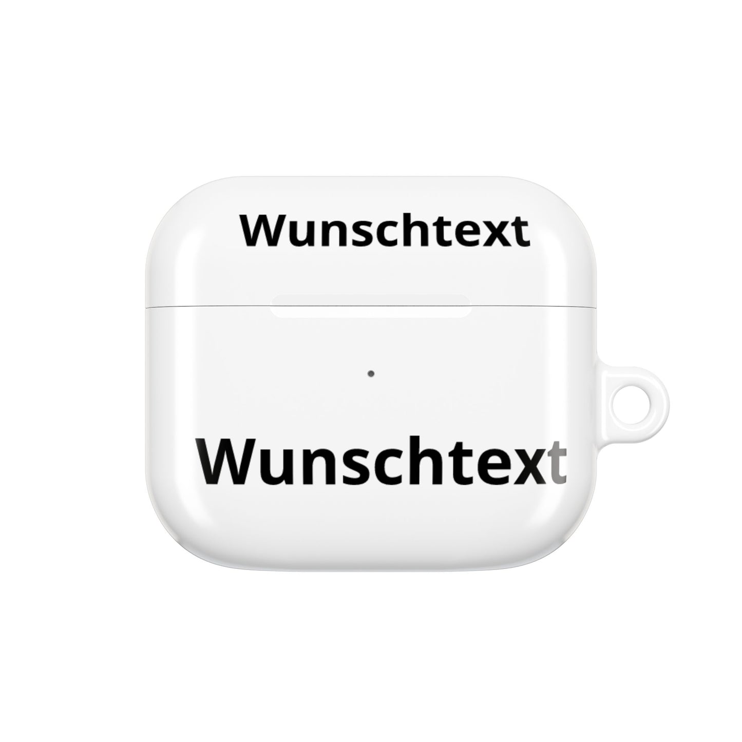 Personalisierte AirPods Hülle mit Wunschtext