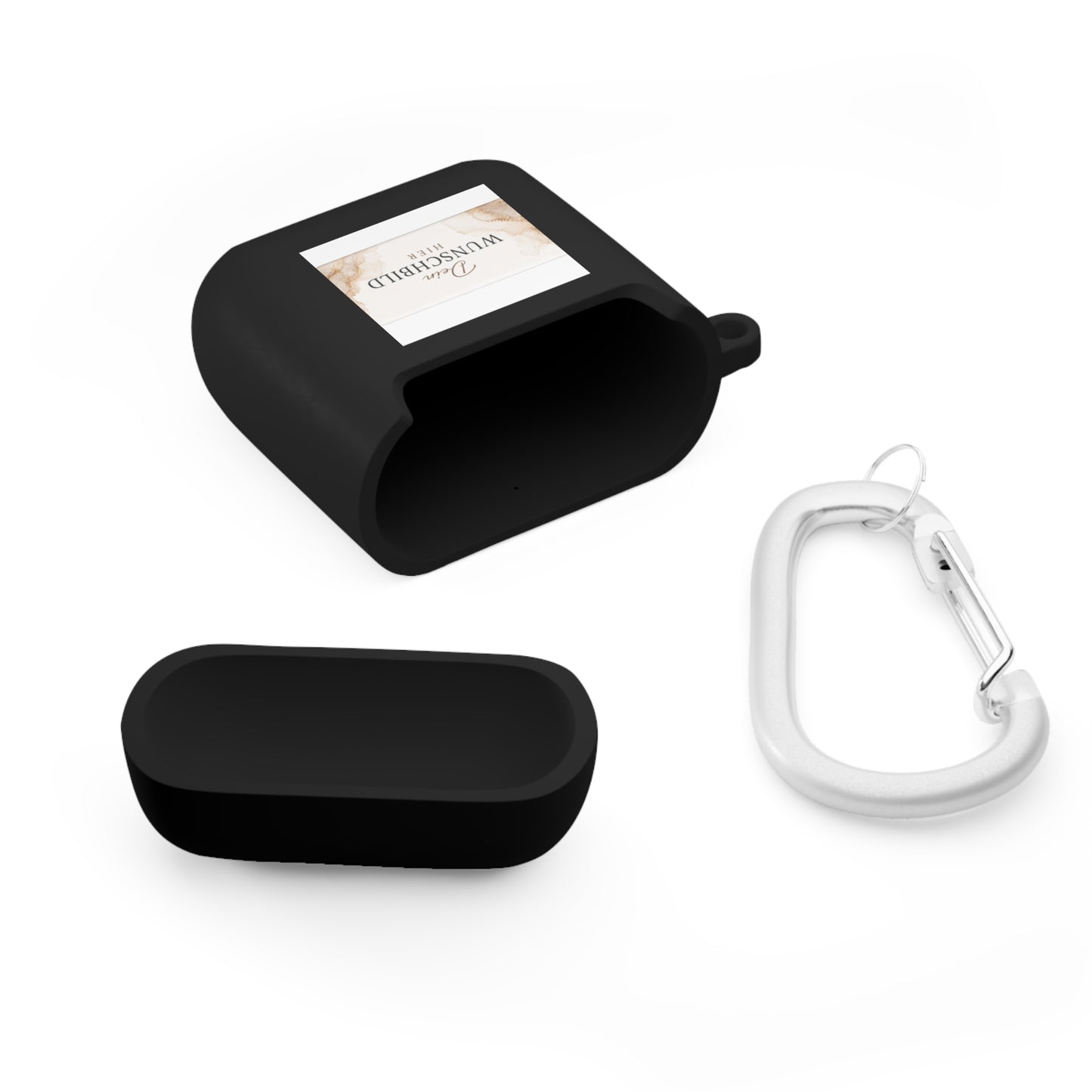 Custom Photo AirPods Case Cover — Personalized "Dein Wunschbild Hier" Design