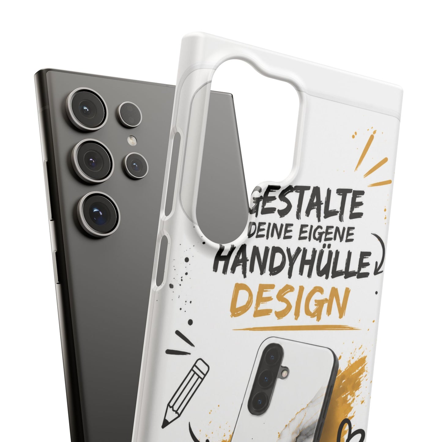 Handyhülle selbst gestalten | Mit Foto, Logo oder Wunschtext