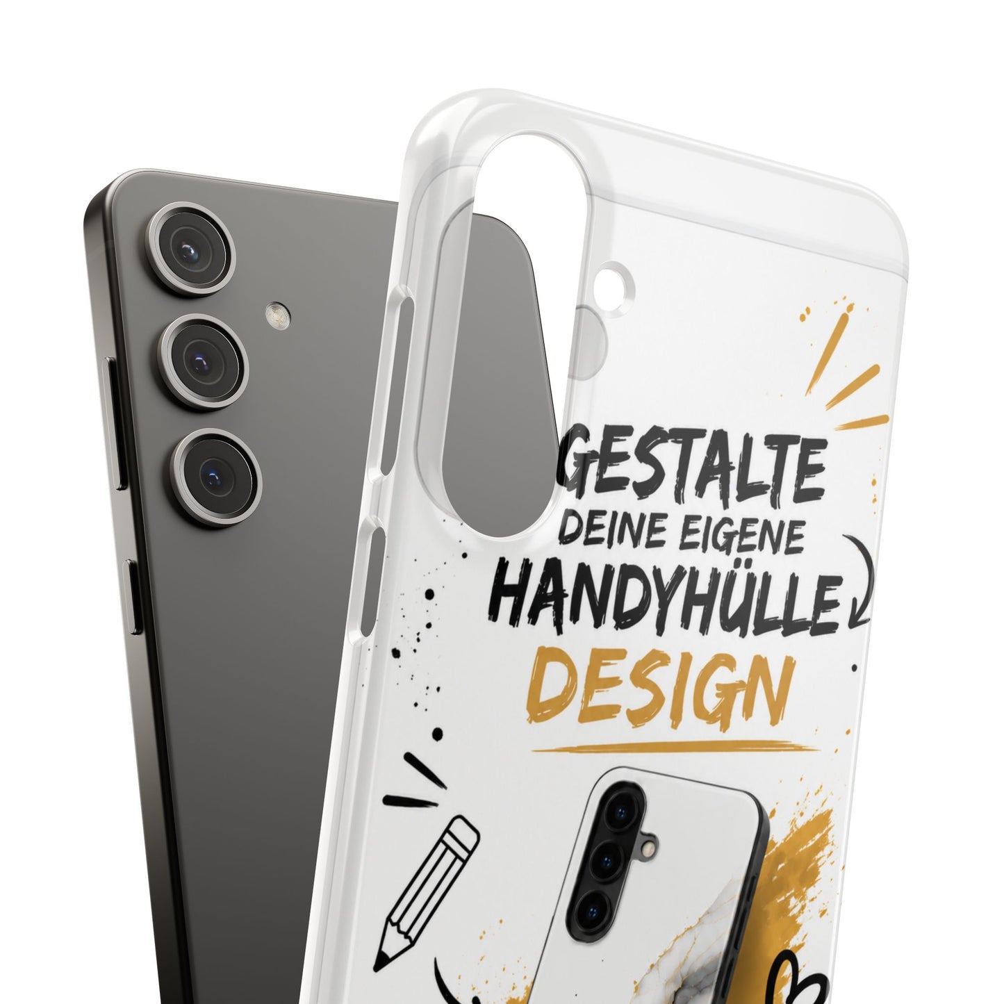 Handyhülle selbst gestalten | Mit Foto, Logo oder Wunschtext