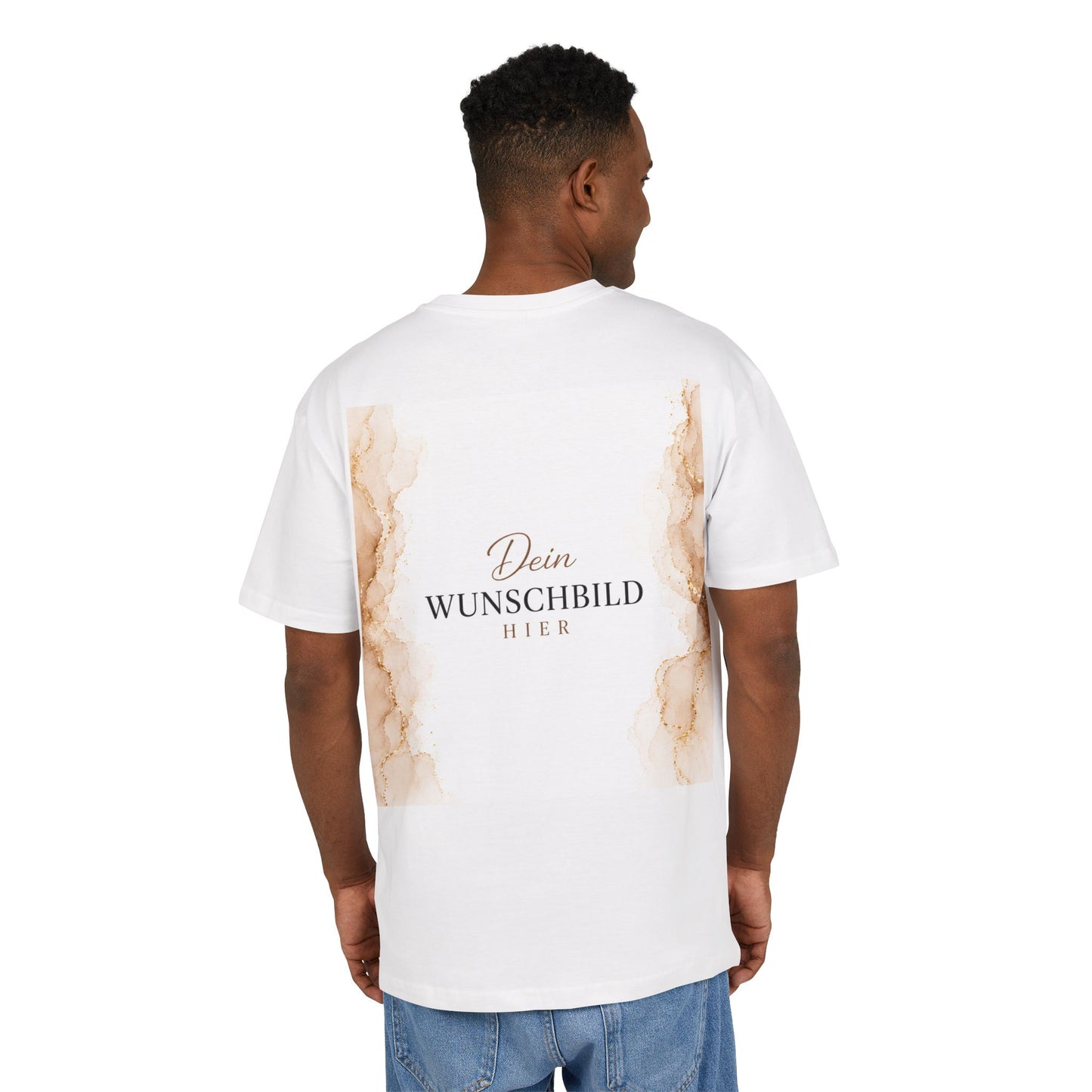 Personalisiertes Oversized T-Shirt mit eigenem Wunschbild