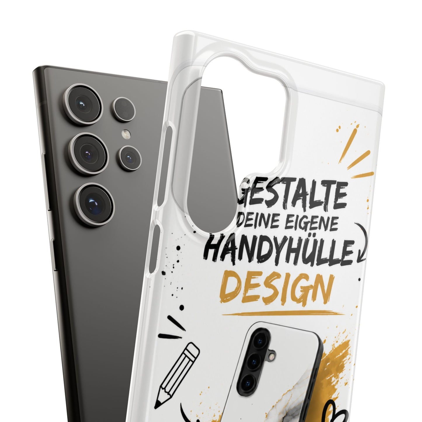 Handyhülle selbst gestalten | Mit Foto, Logo oder Wunschtext