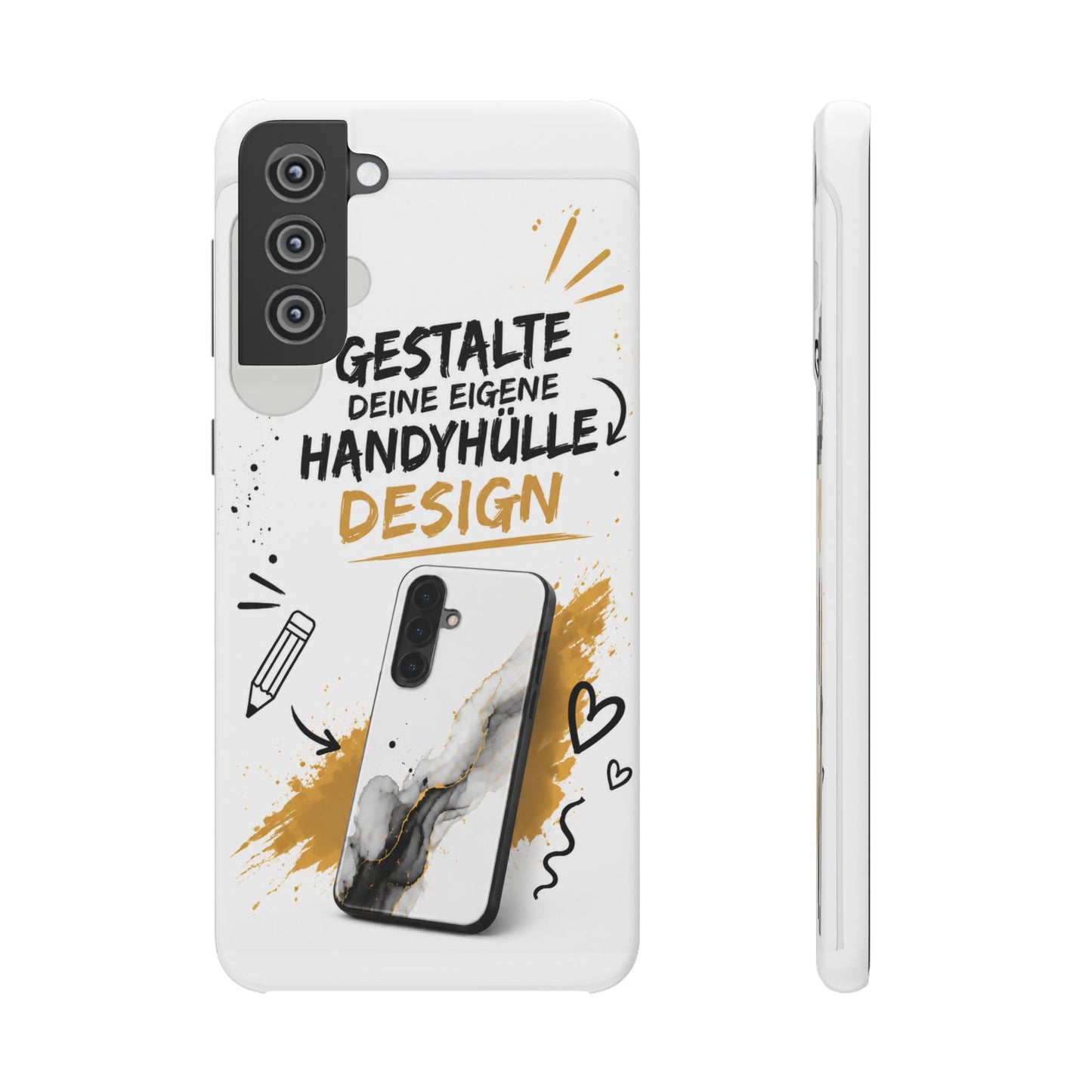Handyhülle selbst gestalten | Mit Foto, Logo oder Wunschtext