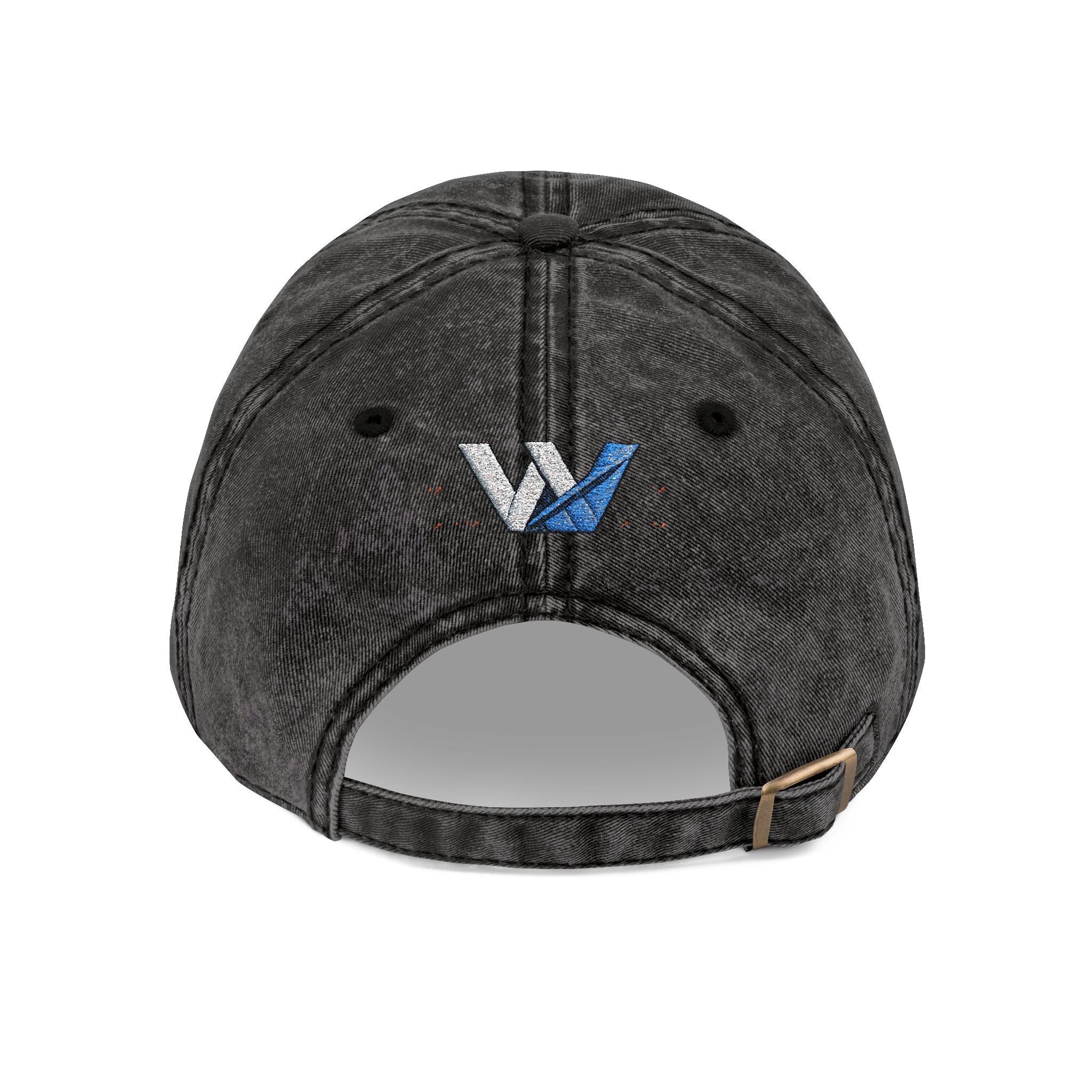 Vintage Embroidered Cap — Werner Logo Distressed Dad Hat