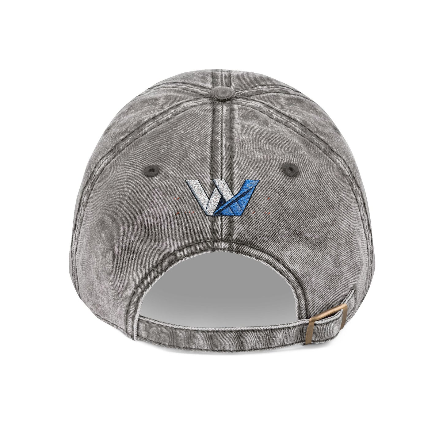 Vintage Embroidered Cap — Werner Logo Distressed Dad Hat