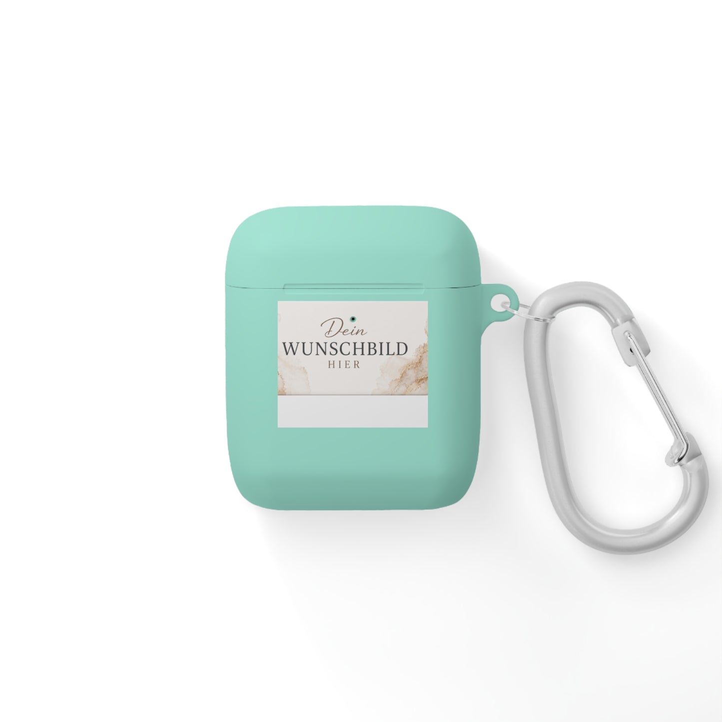 Custom Photo AirPods Case Cover — Personalized "Dein Wunschbild Hier" Design