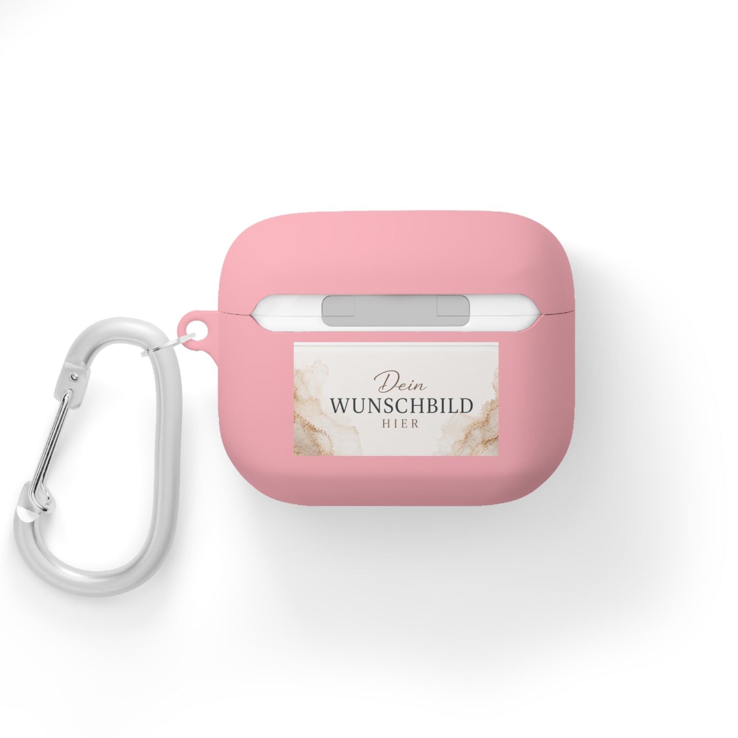 Custom Photo AirPods Case Cover — Personalized "Dein Wunschbild Hier" Design