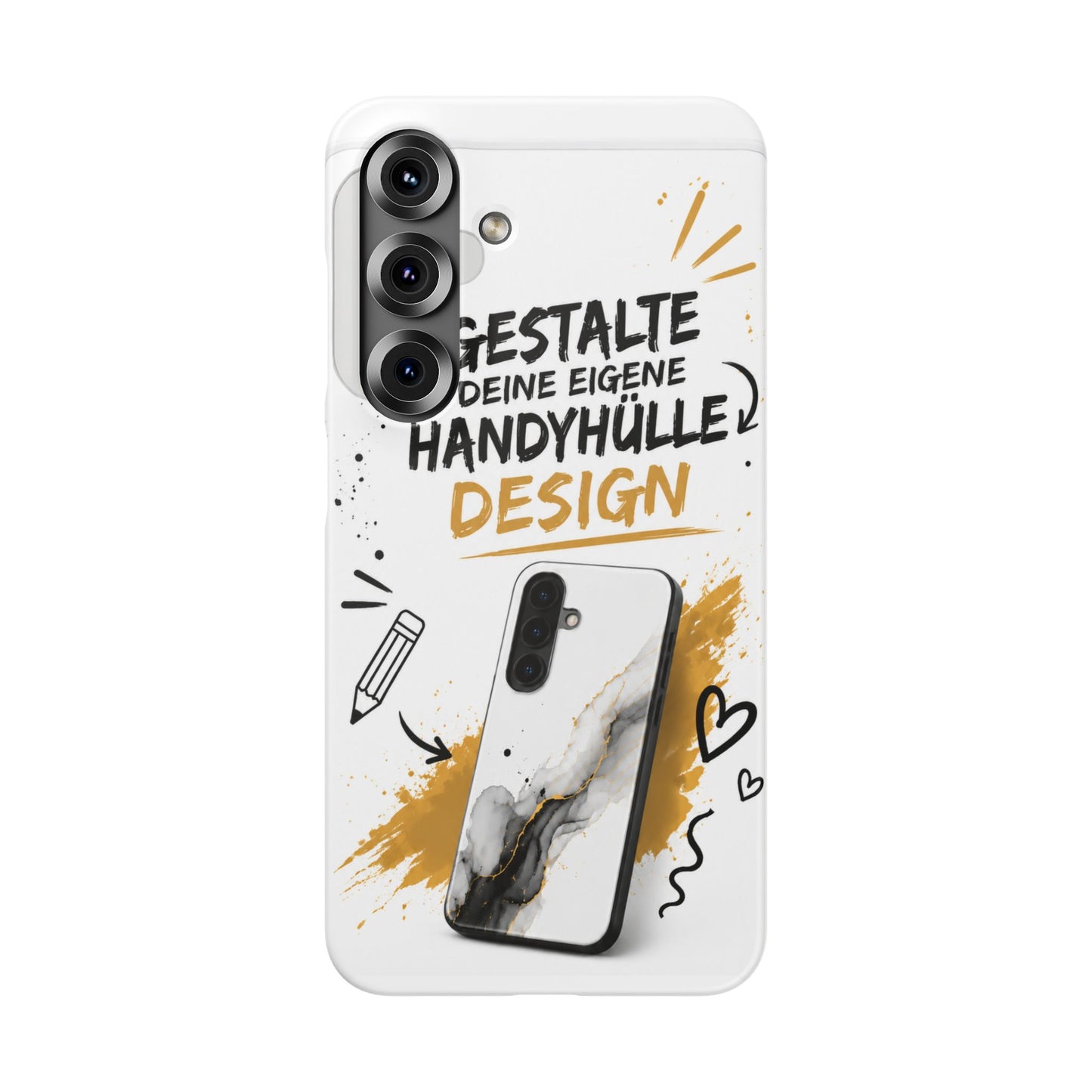 Handyhülle selbst gestalten | Mit Foto, Logo oder Wunschtext