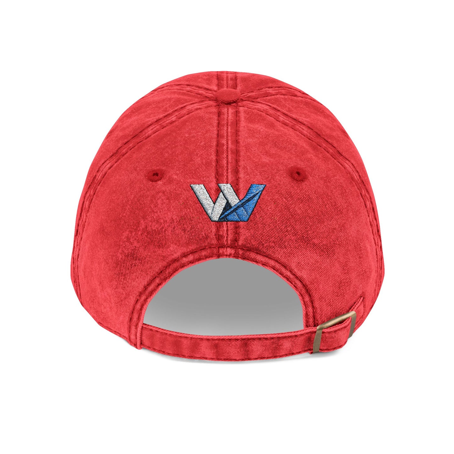Vintage Embroidered Cap — Werner Logo Distressed Dad Hat