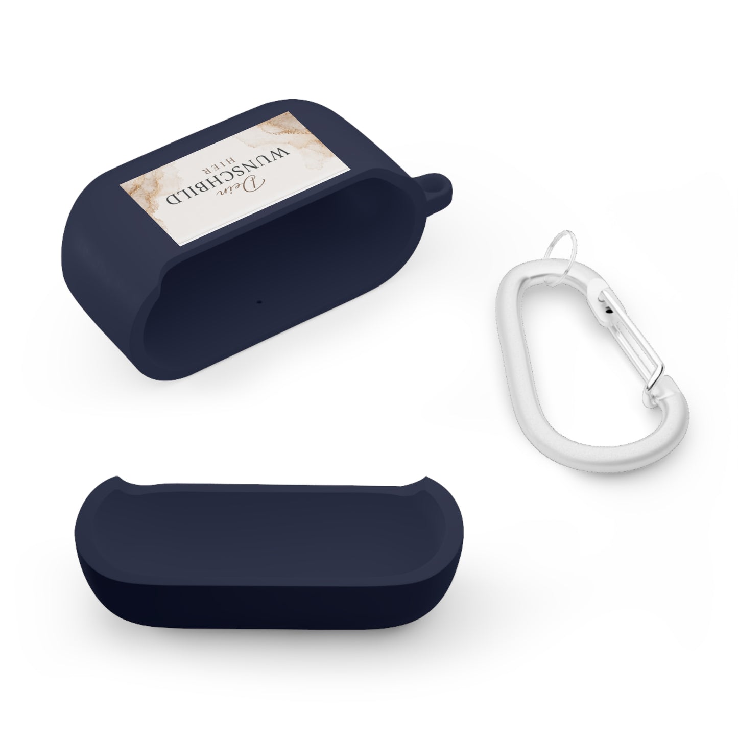 Custom Photo AirPods Case Cover — Personalized "Dein Wunschbild Hier" Design