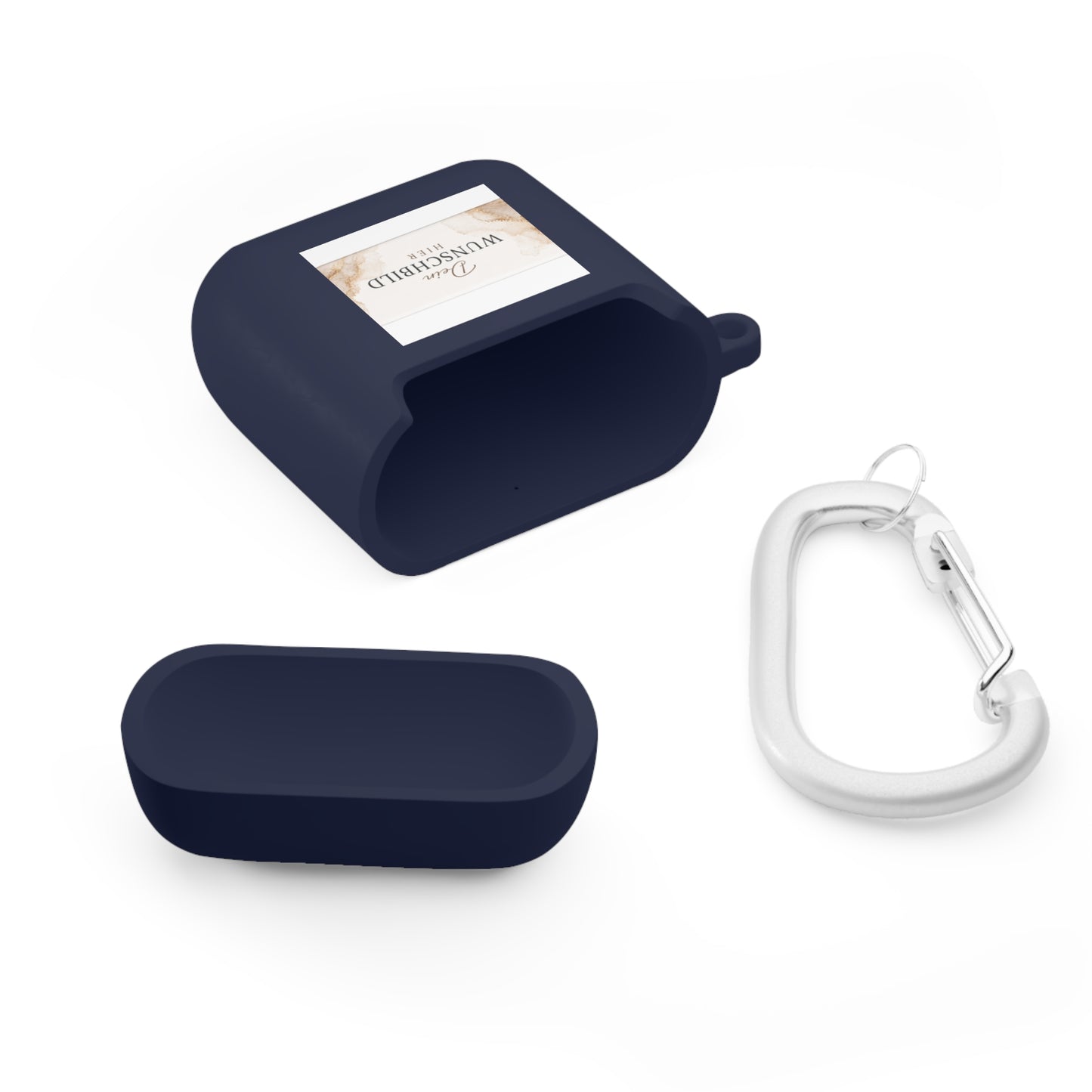Custom Photo AirPods Case Cover — Personalized "Dein Wunschbild Hier" Design