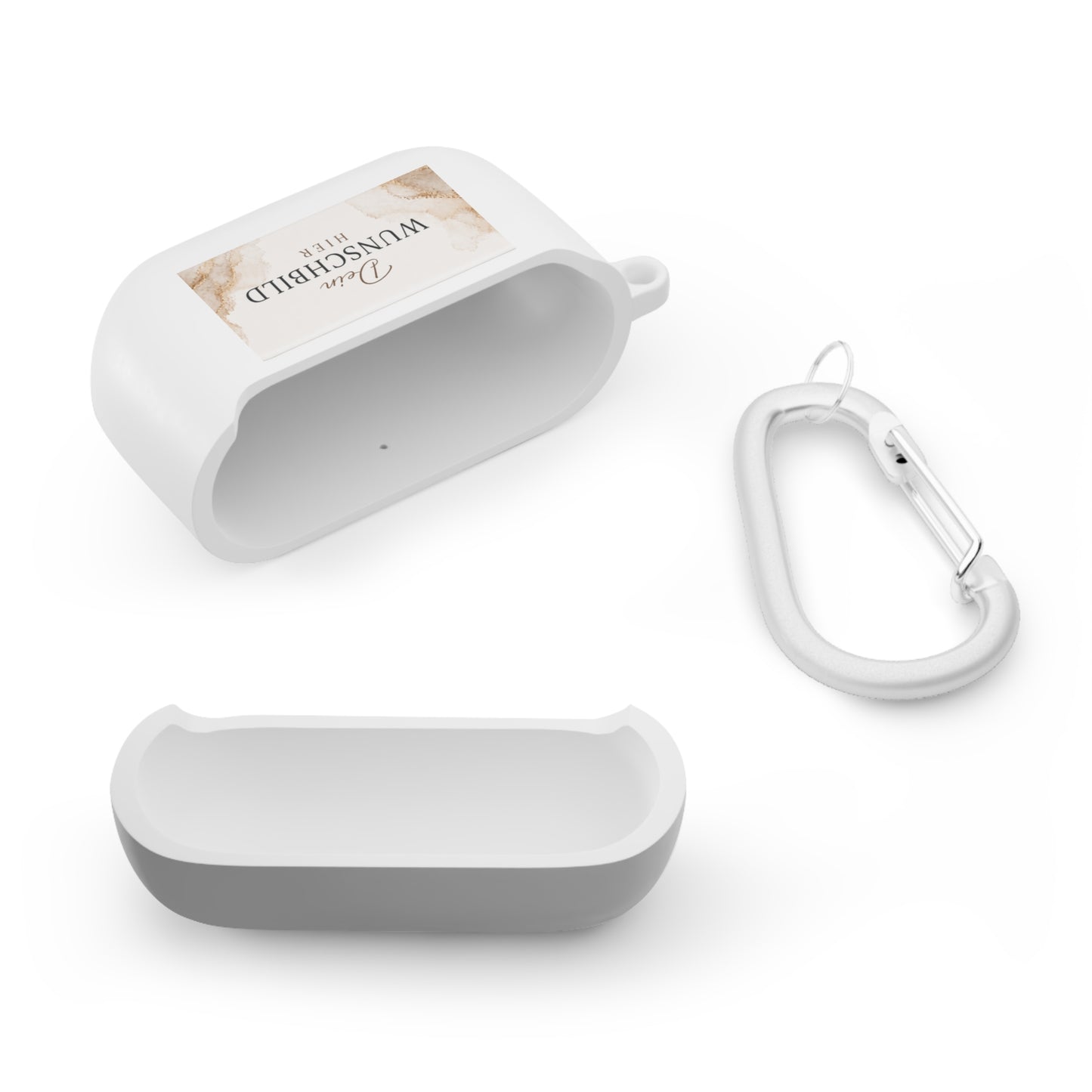 Custom Photo AirPods Case Cover — Personalized "Dein Wunschbild Hier" Design