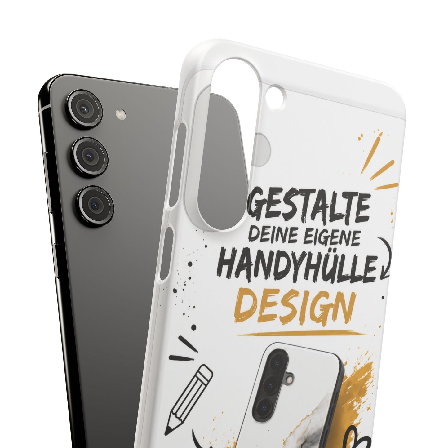 Handyhülle selbst gestalten | Mit Foto, Logo oder Wunschtext