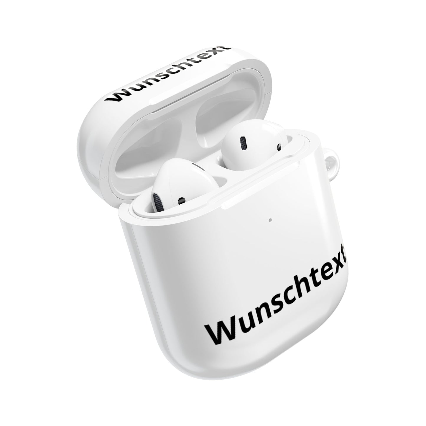 Personalisierte AirPods Hülle mit Wunschtext