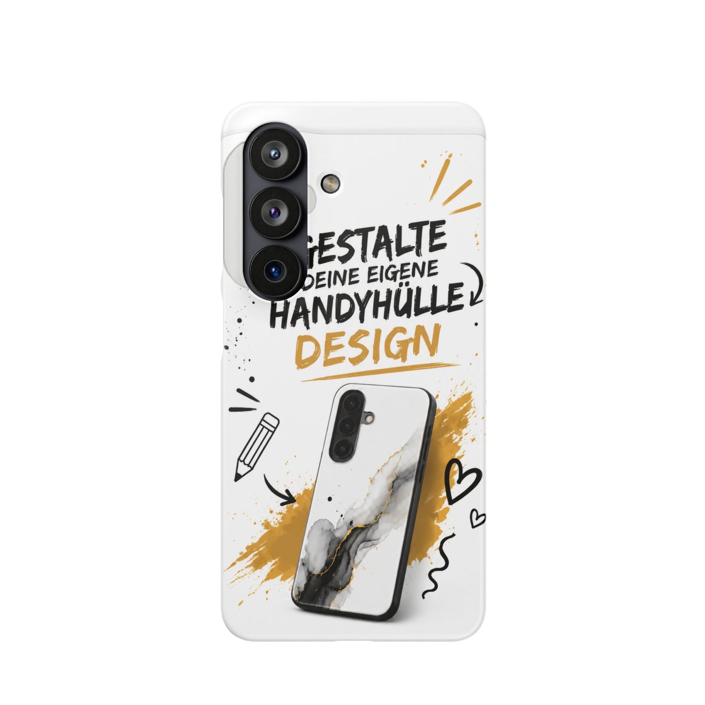 Handyhülle selbst gestalten | Mit Foto, Logo oder Wunschtext
