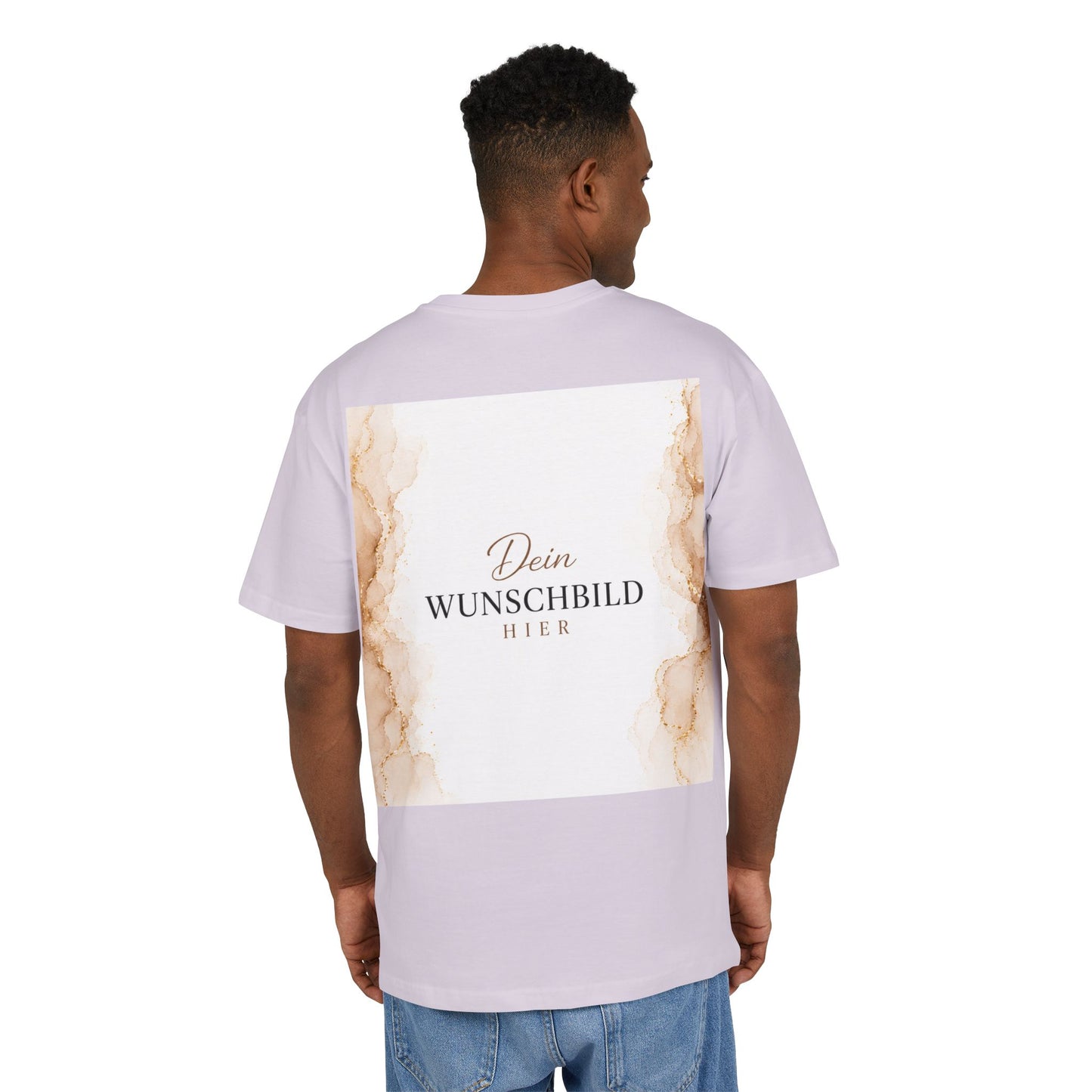 Personalisiertes Oversized T-Shirt mit eigenem Wunschbild