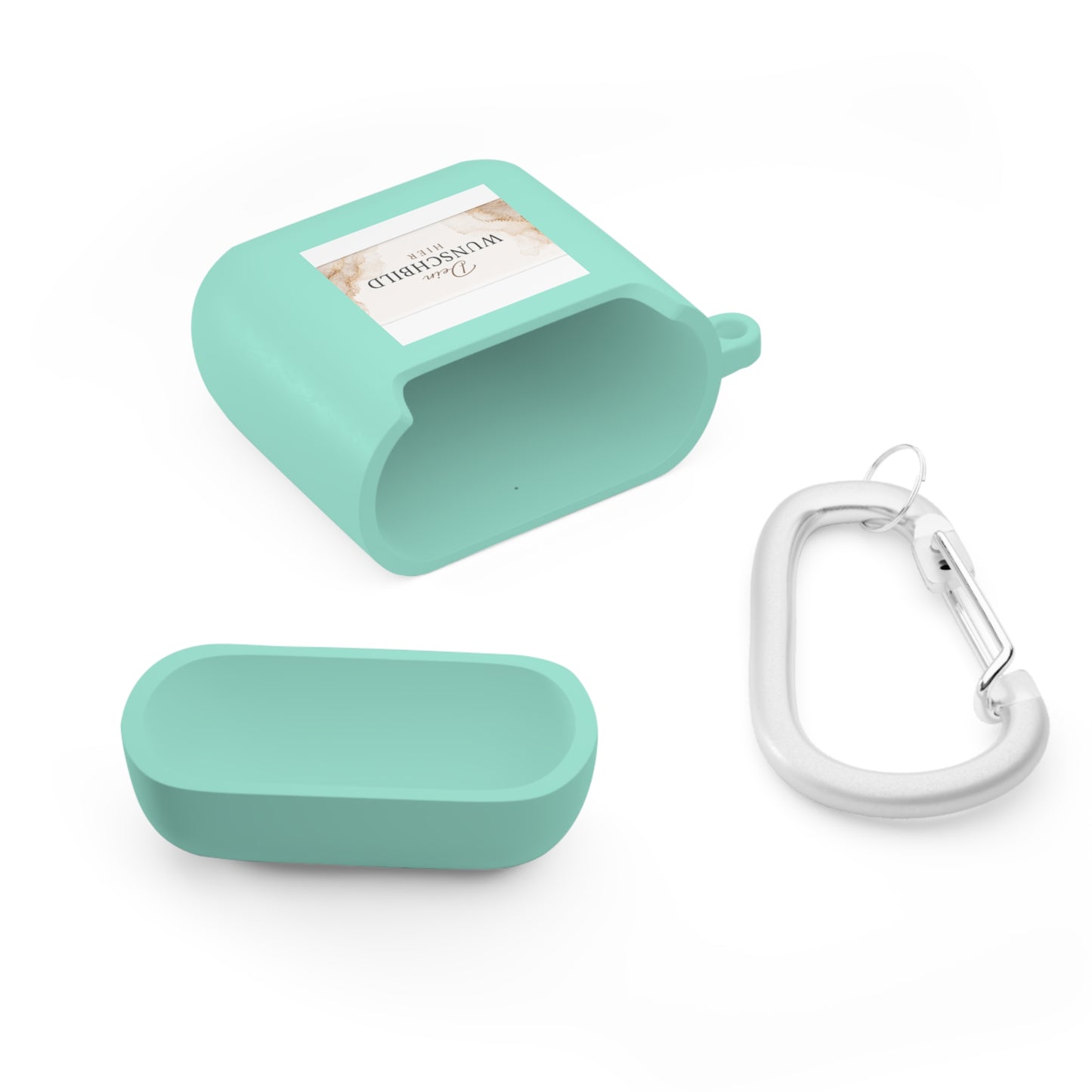 Custom Photo AirPods Case Cover — Personalized "Dein Wunschbild Hier" Design