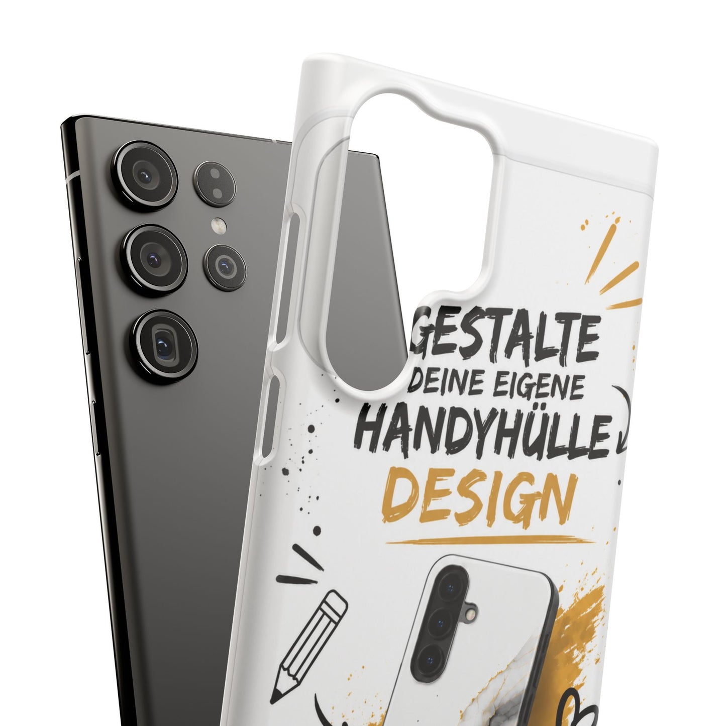 Handyhülle selbst gestalten | Mit Foto, Logo oder Wunschtext