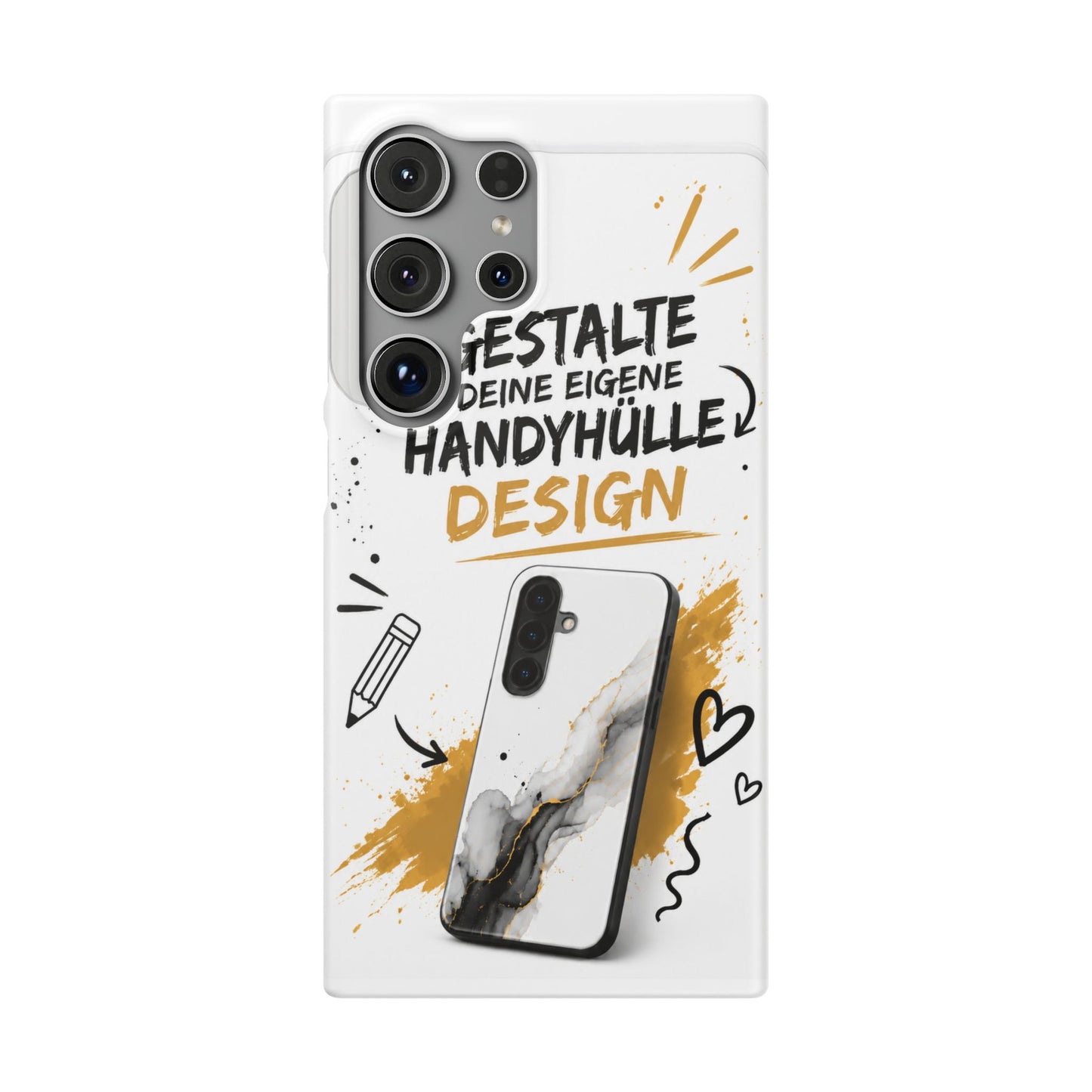 Handyhülle selbst gestalten | Mit Foto, Logo oder Wunschtext
