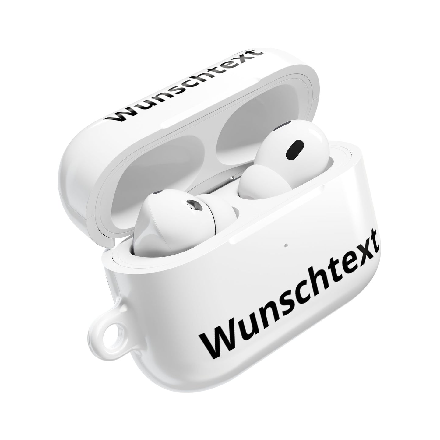 Personalisierte AirPods Hülle mit Wunschtext