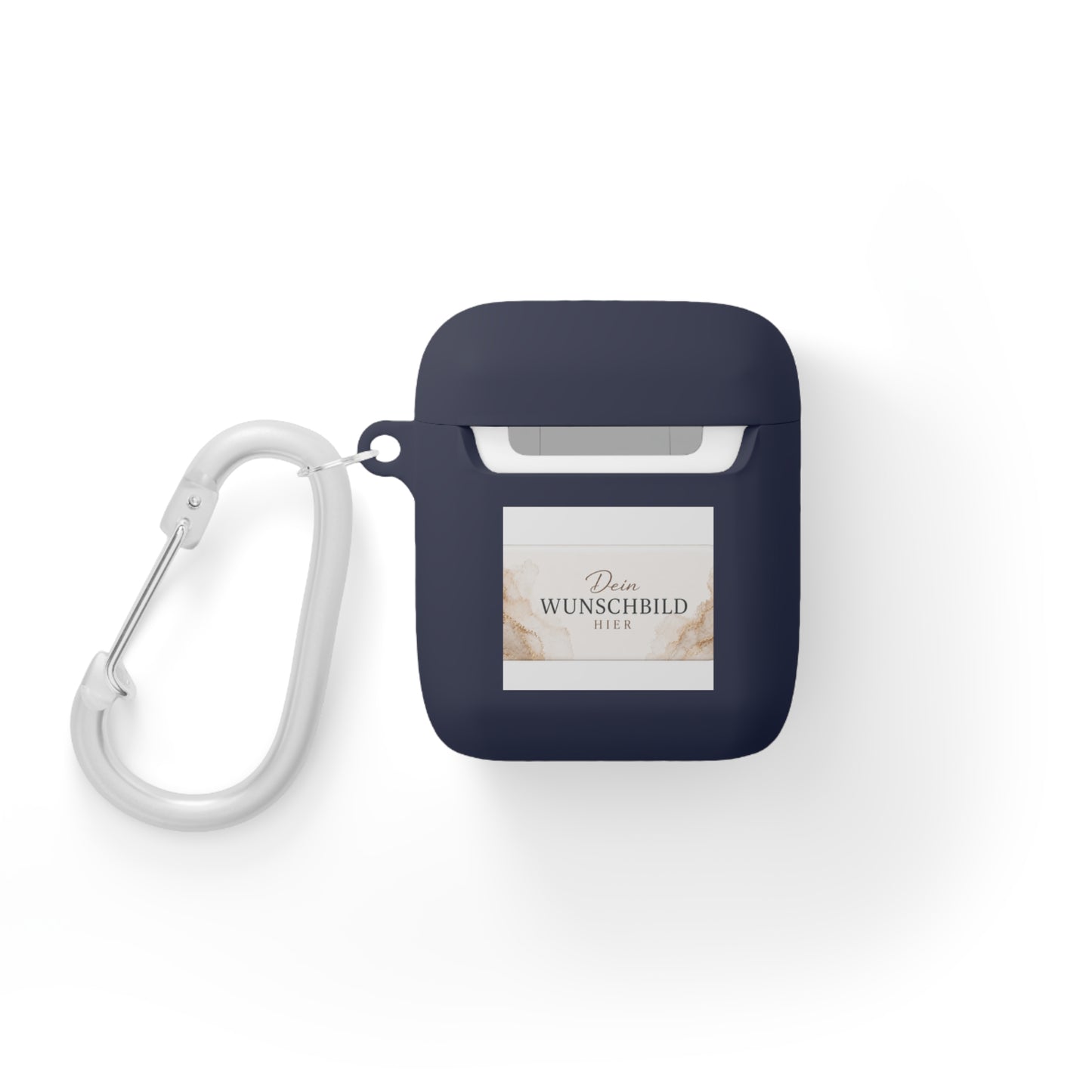 Custom Photo AirPods Case Cover — Personalized "Dein Wunschbild Hier" Design