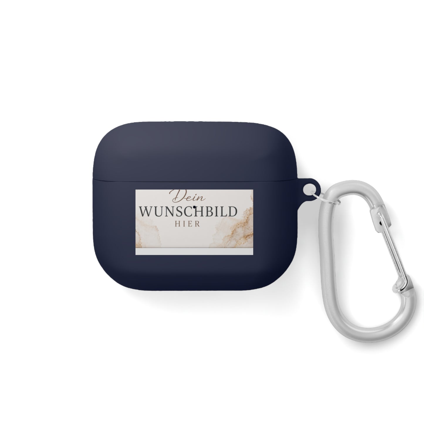 Custom Photo AirPods Case Cover — Personalized "Dein Wunschbild Hier" Design