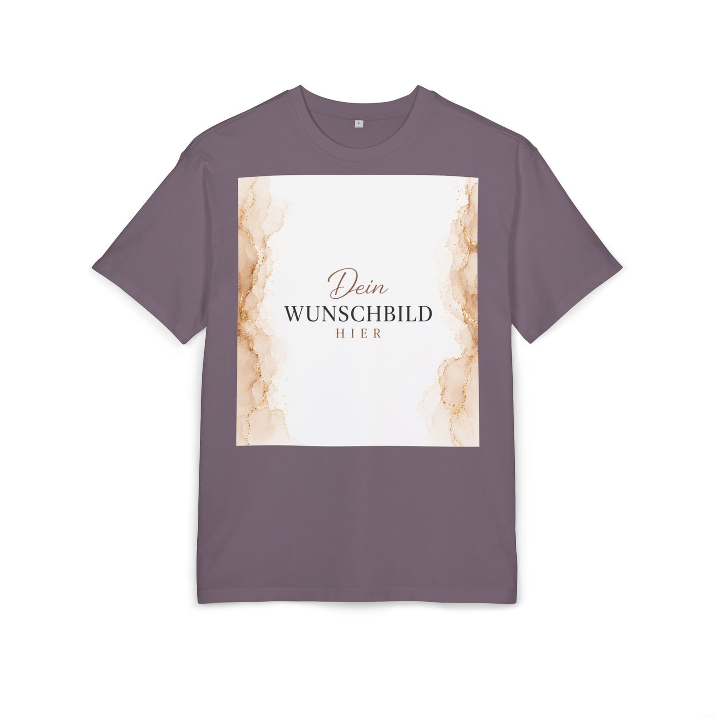 Personalisiertes Oversized T-Shirt mit eigenem Wunschbild