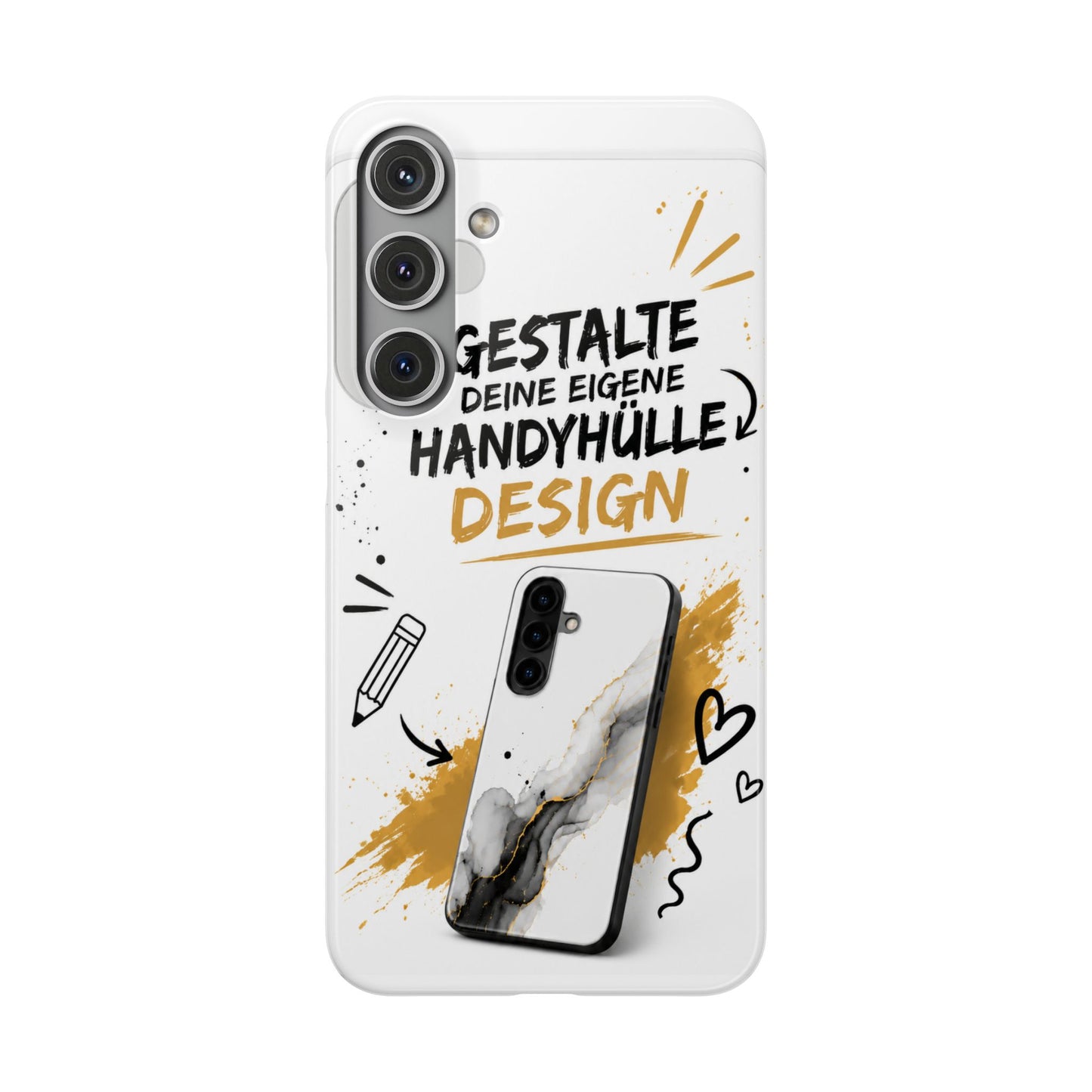 Handyhülle selbst gestalten | Mit Foto, Logo oder Wunschtext