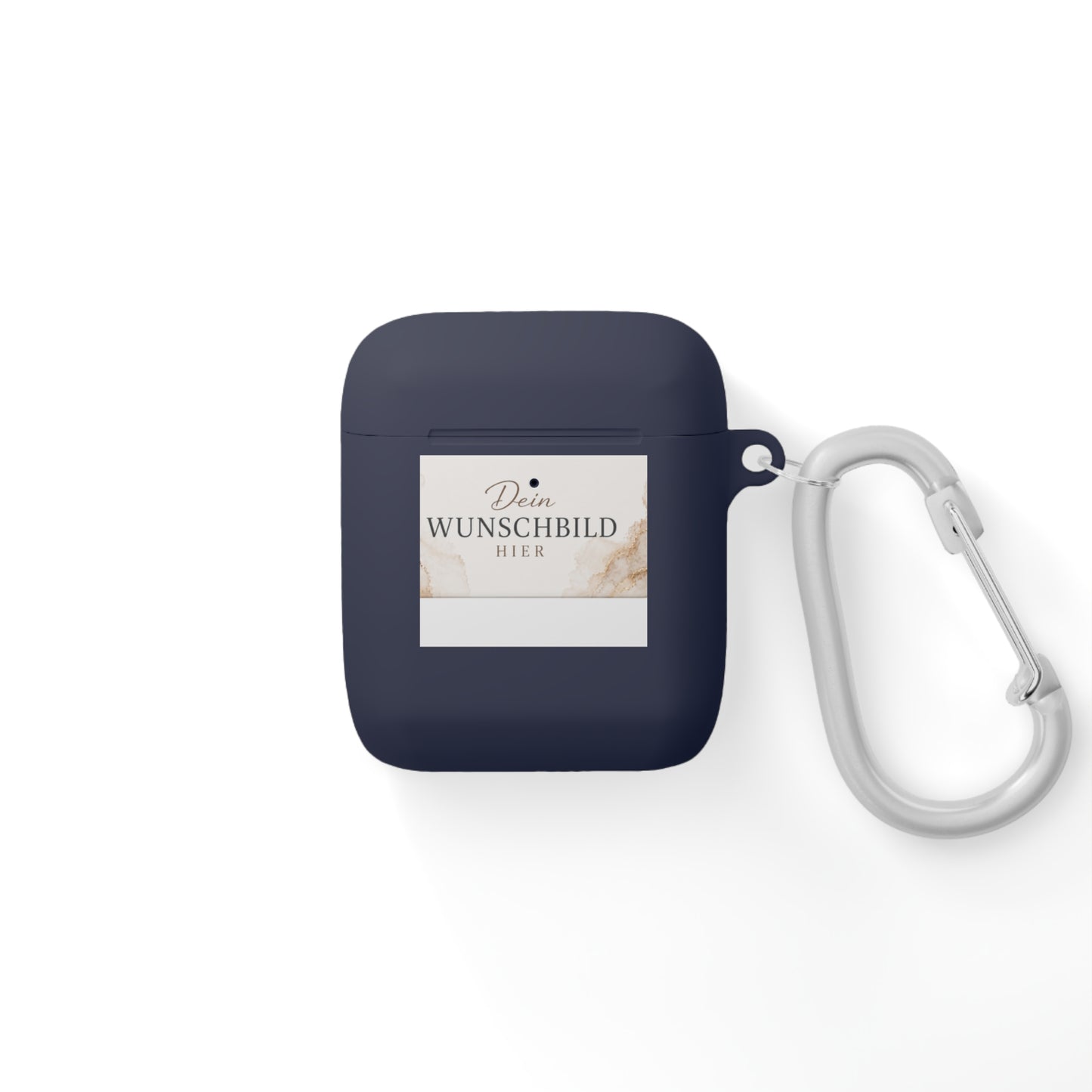 Custom Photo AirPods Case Cover — Personalized "Dein Wunschbild Hier" Design