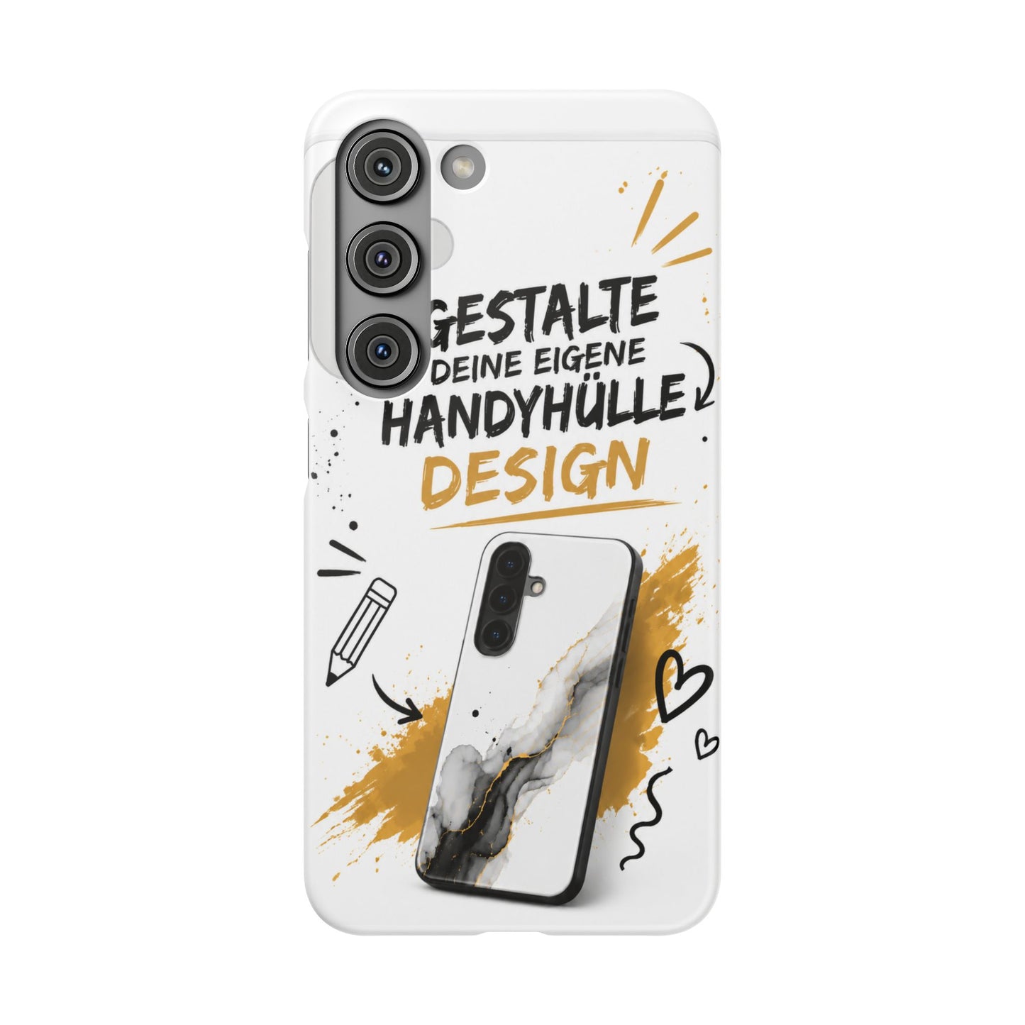 Handyhülle selbst gestalten | Mit Foto, Logo oder Wunschtext