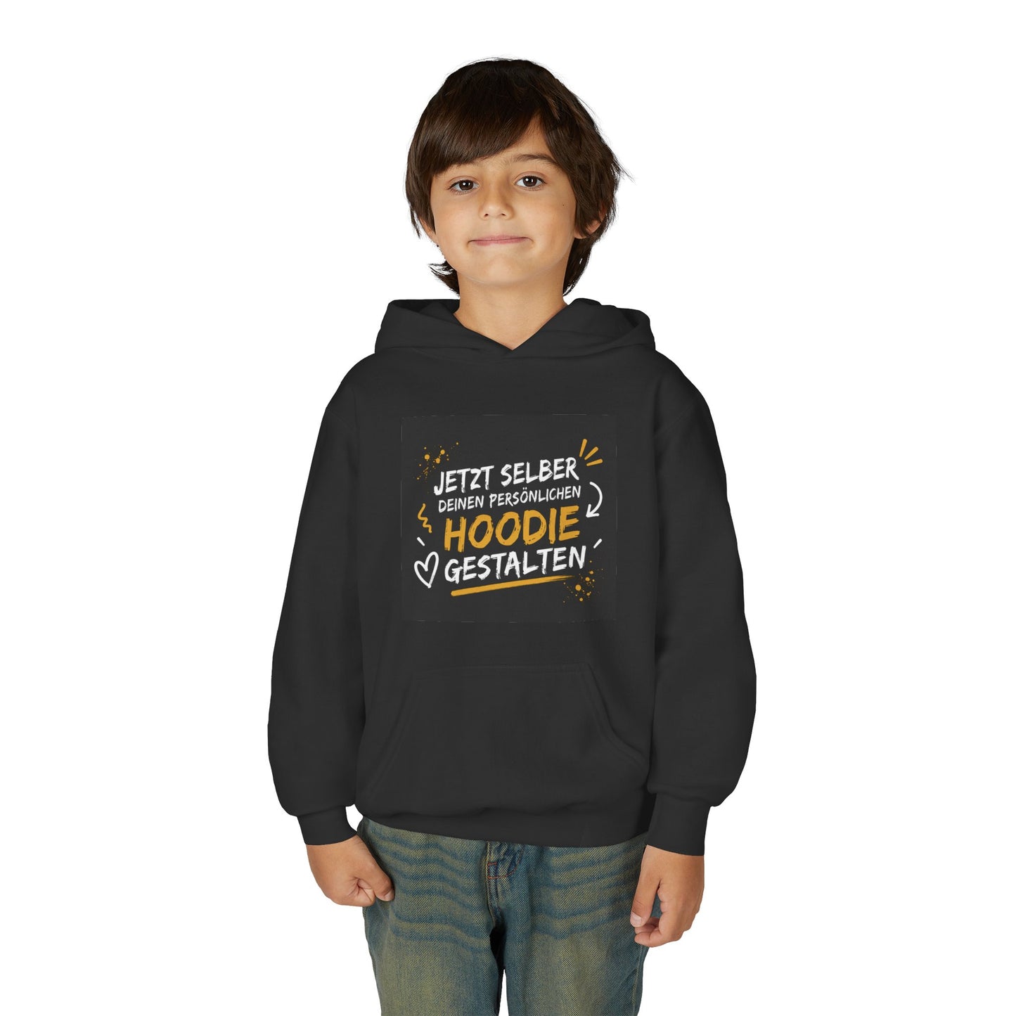 Personalisierten Kinder Hoodie selbst gestalten